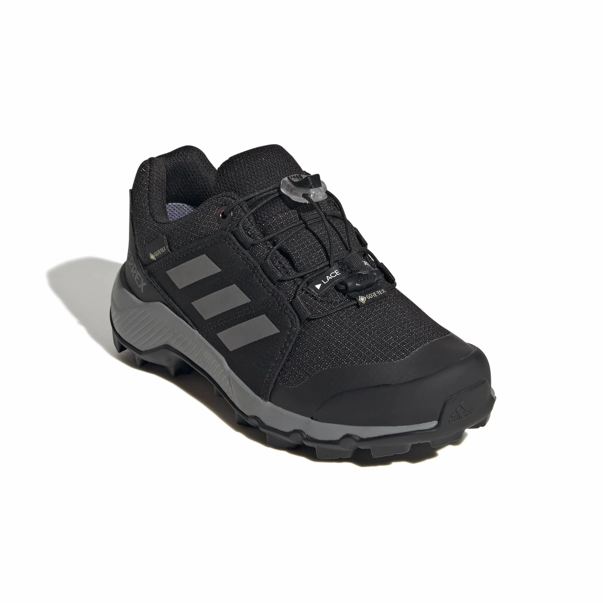 adidas Uniseks - dzieci Terrex Gore-Tex Hiking Kids Shoes, Core Black/Grey Three/Core Black, 31 EU