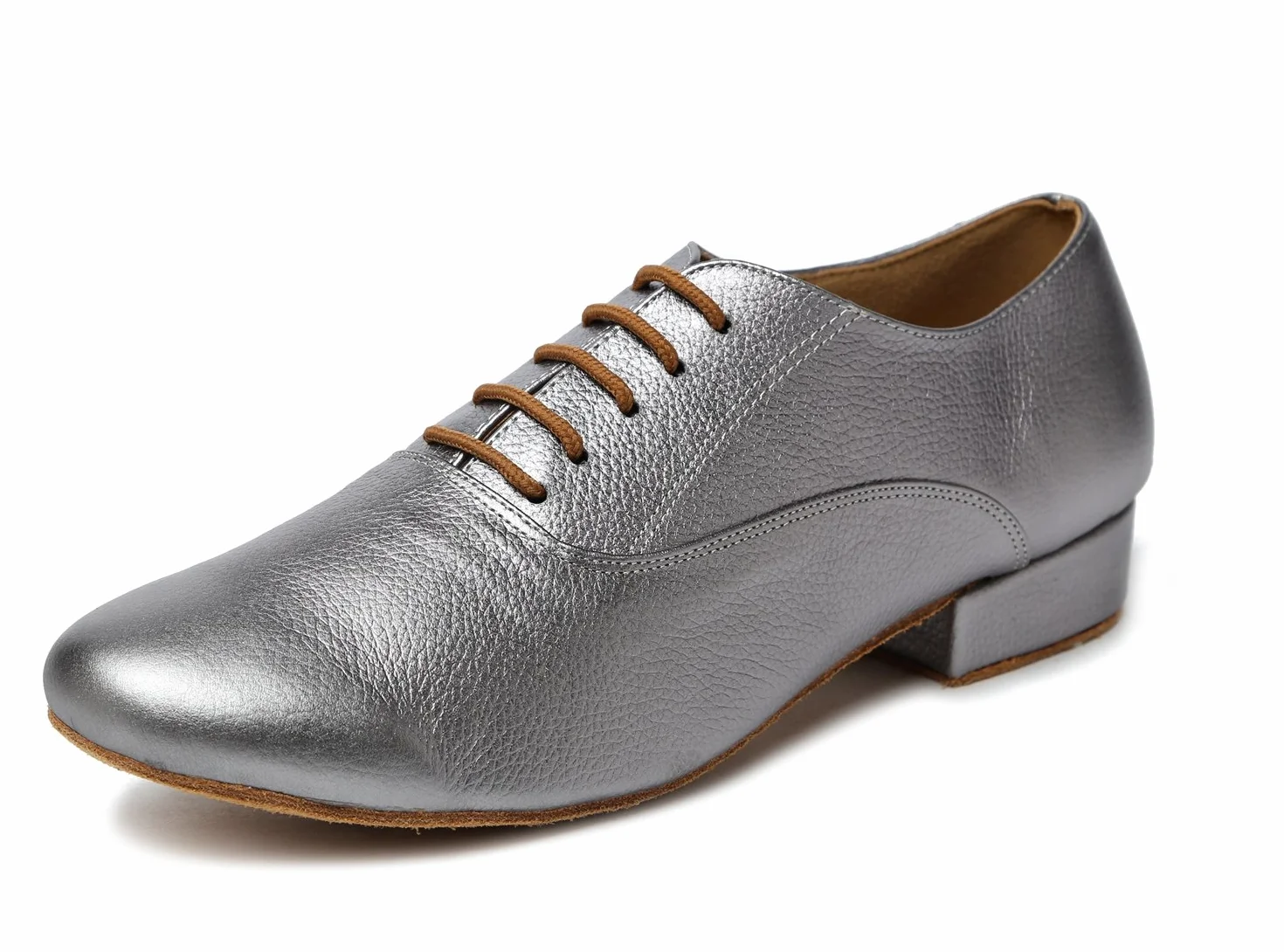 Męskie solidne skórzane latynoskie sala balowa profesjonalne buty do tańca towarzyskiego L208