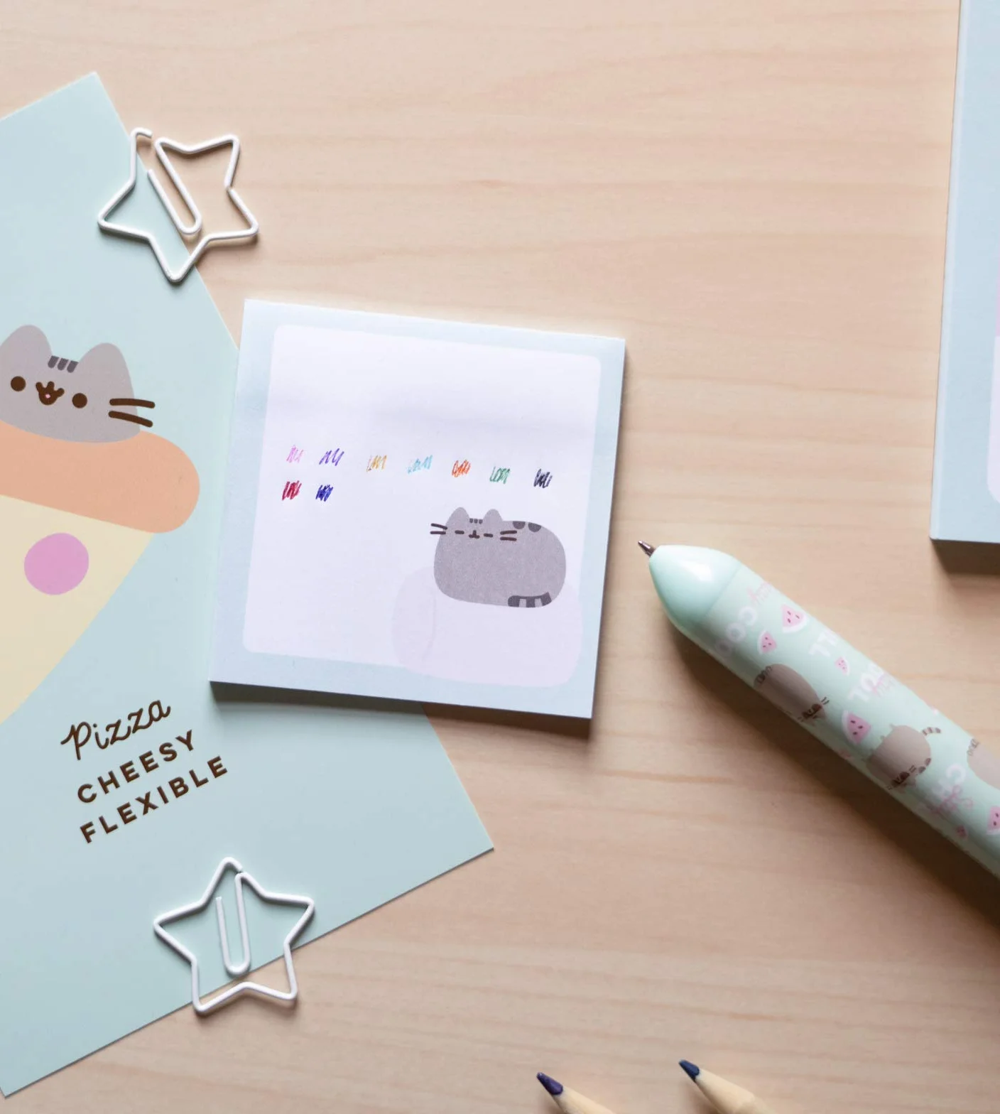 Grupo Erik Długopis 10 Kolorów Pusheen, 10-W-1 Wielokolorowy Długopis, B3DGE001