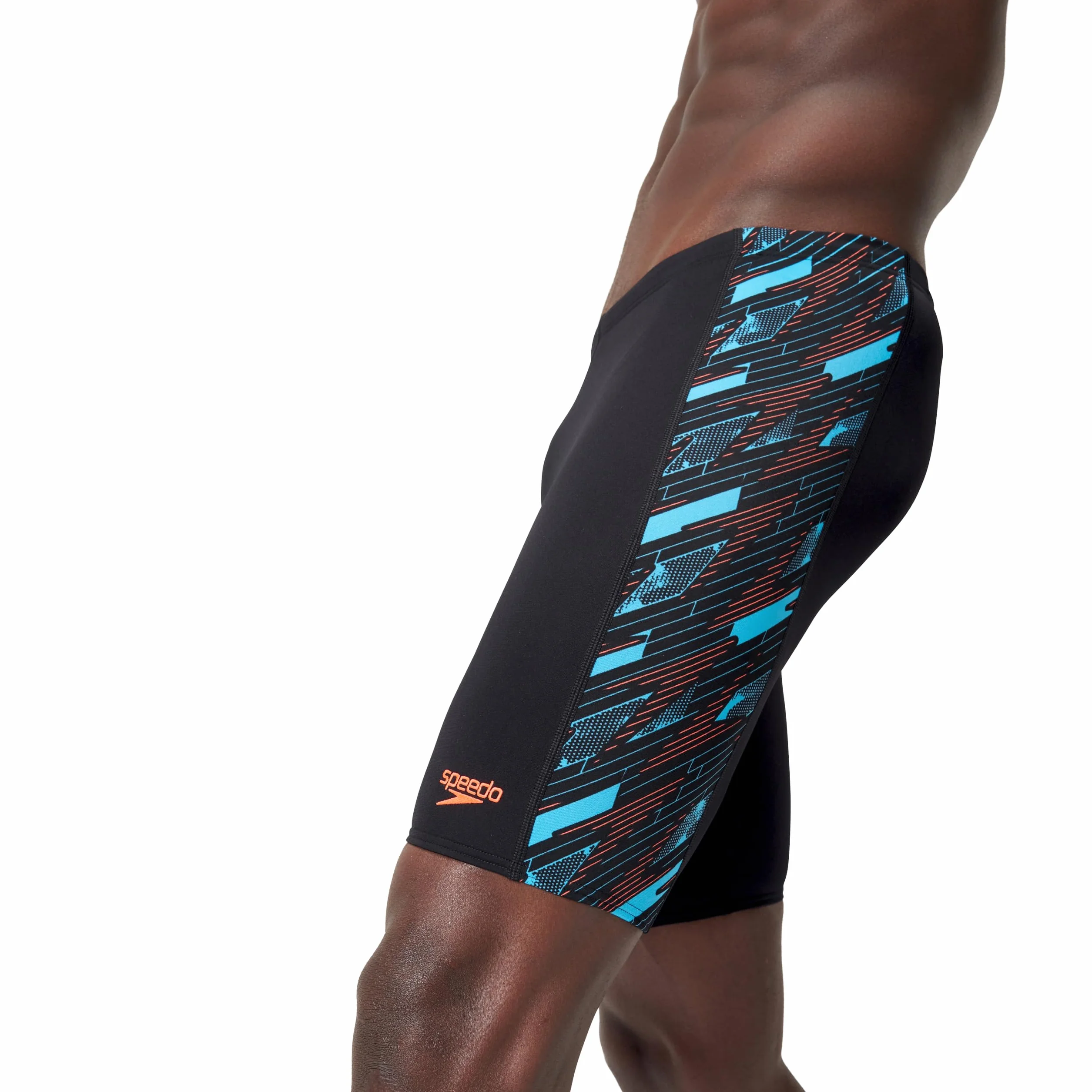 Speedo Jammer Mężczyźni Hyperboom Panel Jammer, Trening Pływacki, Fitness, Odporny Na Chlor