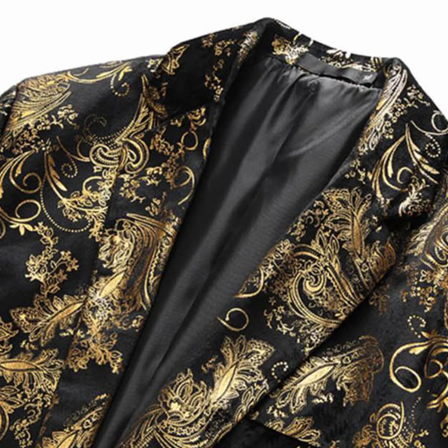 Generisch Męska marynarka Slim Fit Blazer na lato, lekka marynarka, męska regularny krój, na wiosnę 2025, stylowa kurtka, na czas wolny, na wesele, do biznesu