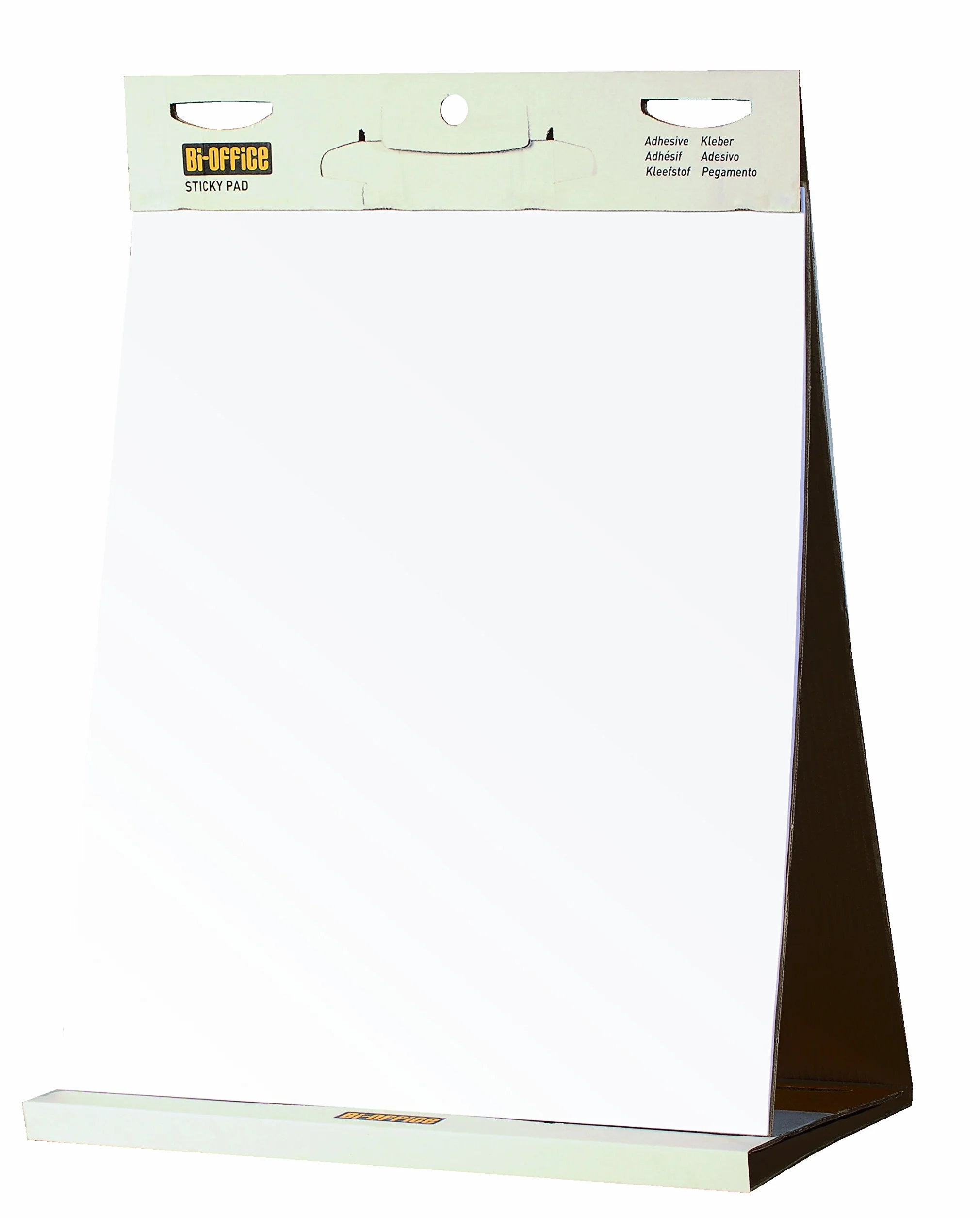 Bi-Office Fl148303 Stojak na Stół Flipchart, Biały, 58.5L x 59W cm