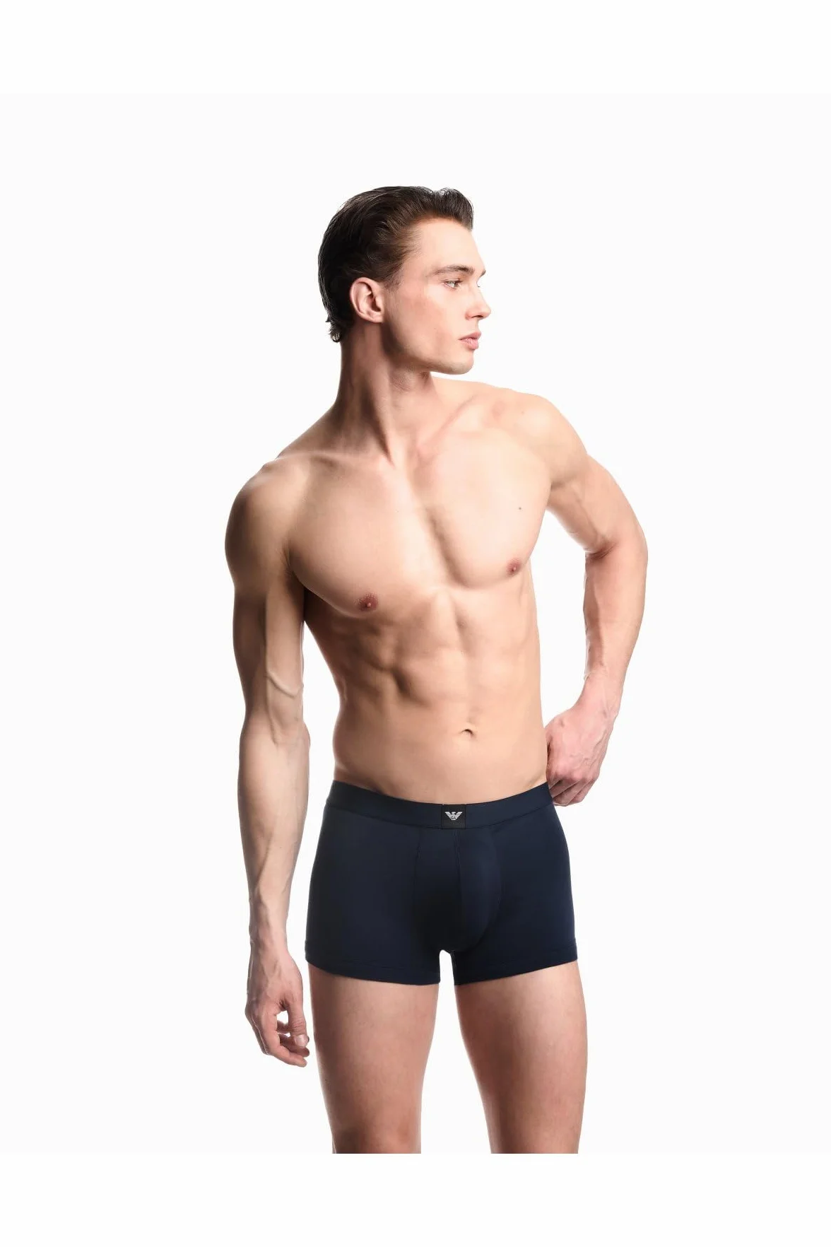Emporio Armani Bokserki męskie, NIEBIESKI, M