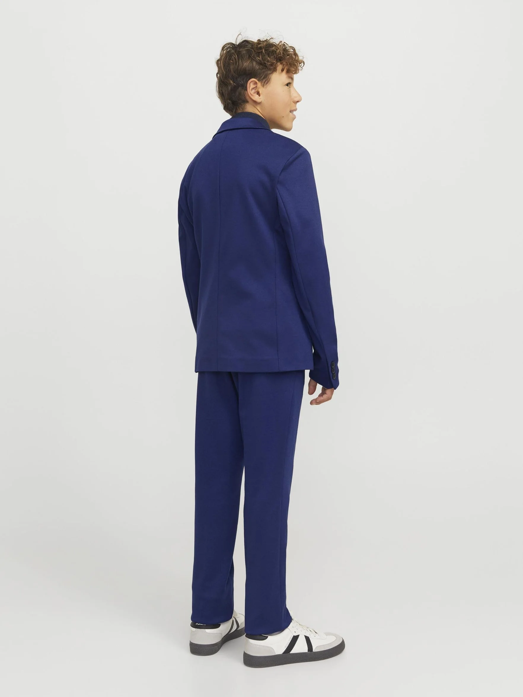 JACK&JONES JUNIOR Jjejaxon Jersey Suit Noos Jnr kombinezon chłopięcy, Medieval Blue, 158