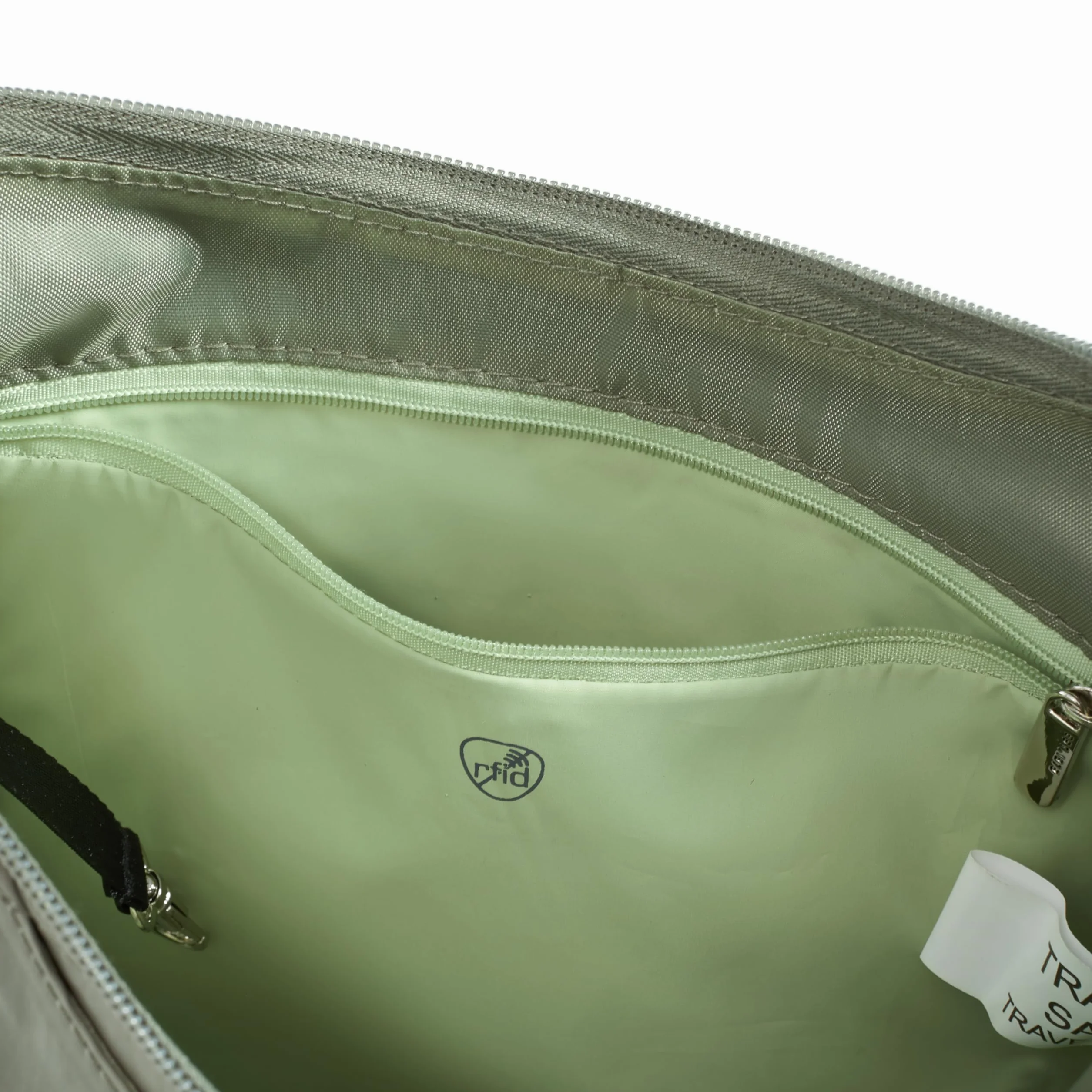 Travelon Unisex Anti-Theft Roam Medium Crossbody, Mech, 8"H(center) x 9.75"H(wing) x 11W x 3"D