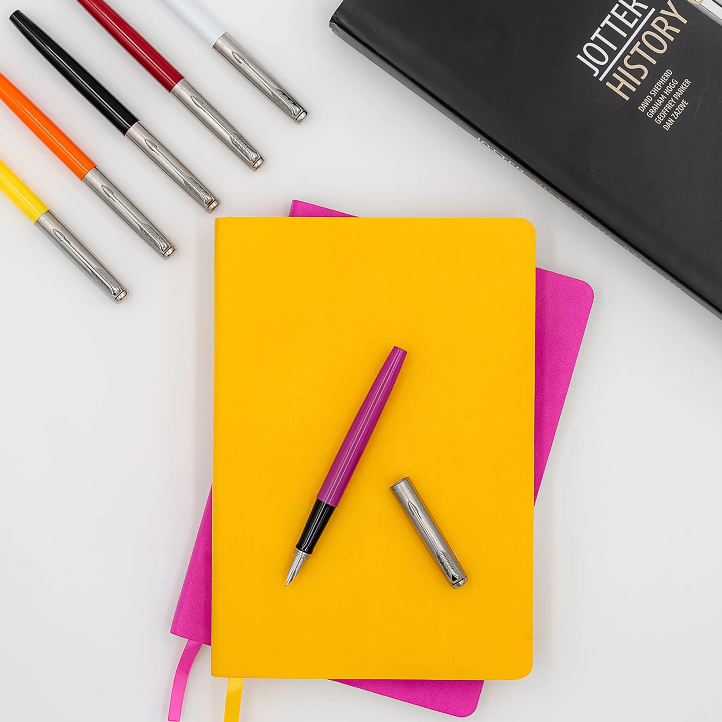 Parker Jotter Originals 2096430 Wieczne Pióro, Czarny, Niebieski Atrament, 1 Sztuka