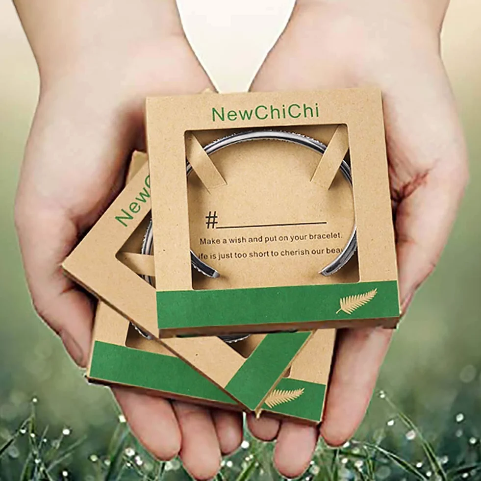 NewChiChi Inspirujące bransoletki, bransoletka mankietowa regulowana 4 mm bransoletka grawerowana stal nierdzewna przyjaźń motywacyjna biżuteria dla kobiet mężczyzn