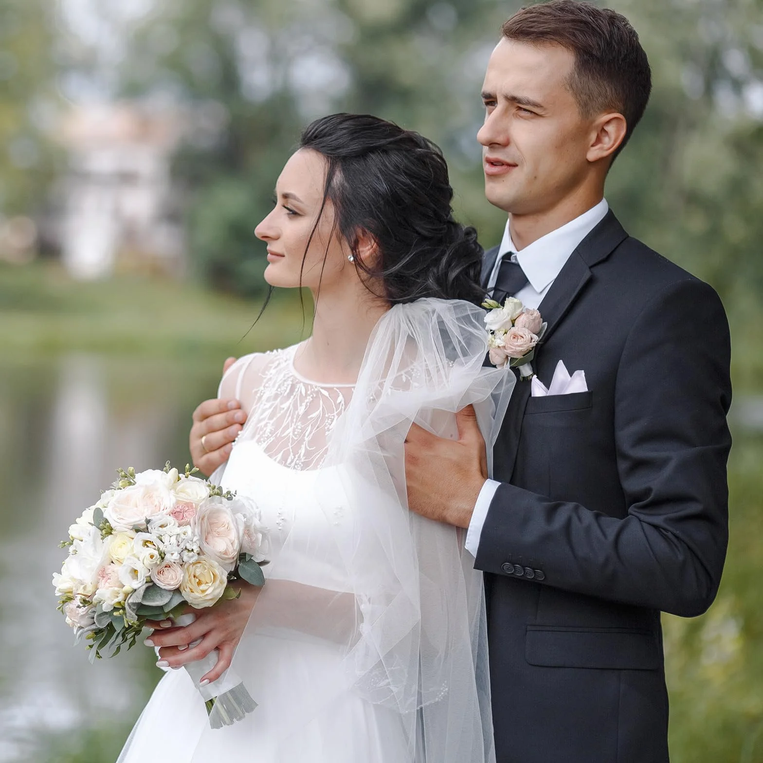 Apausvcm 2 sztuki poszetki, kolorowe kieszonkowe szaliki męskie z satyny, klasyczne poszetki do kieszeni na ślub, imprezę (biały i czarny)