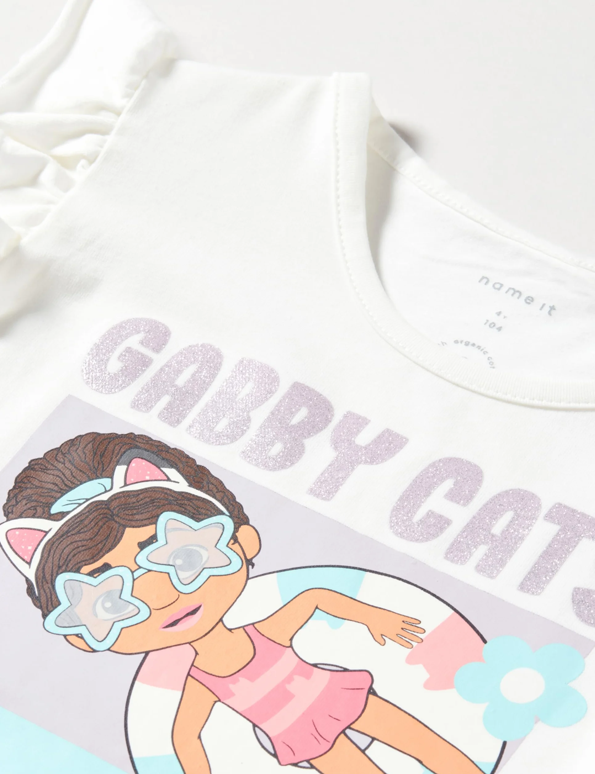 NAME IT Top Dziewczynki Nmfmemi Gabby Capls Top Bfu
