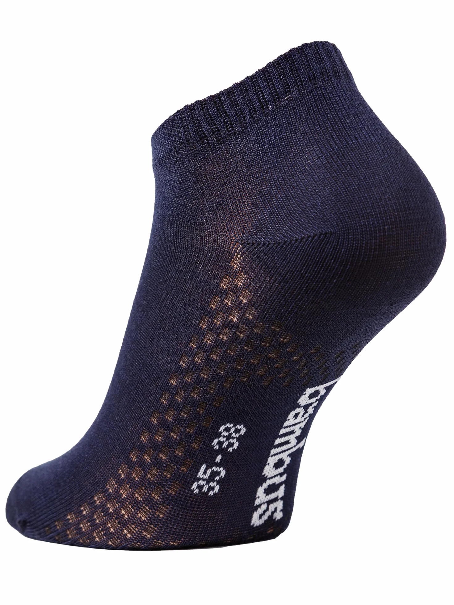 Cotton Prime Skarpety do sneakersów dla mężczyzn i kobiet, uniseks – 6 par skarpet z krótką cholewką z bambusa i wiskozy – oddychające skarpety sportowe, krótkie, na co dzień i do uprawiania sportu