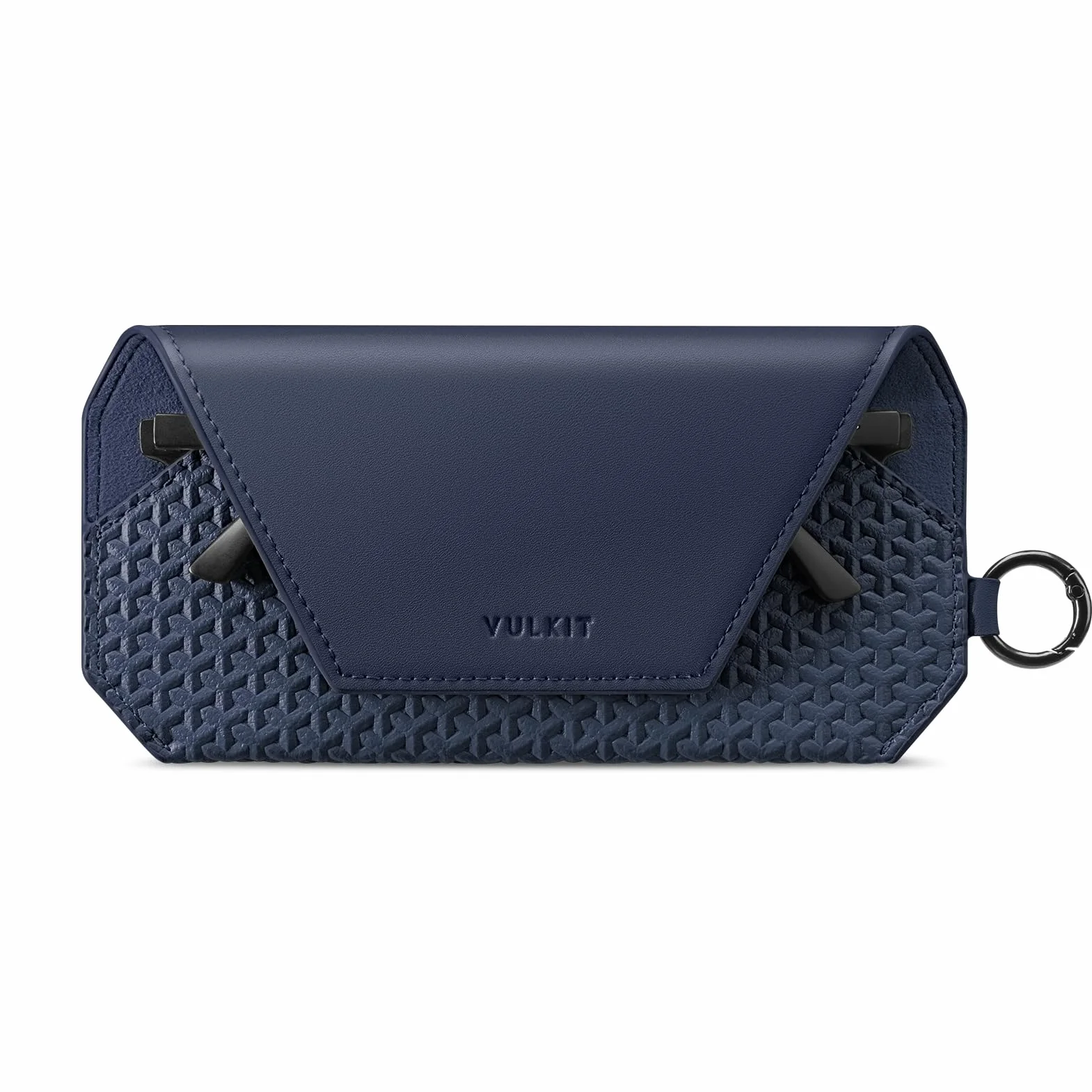 VULKIT Skórzane miękkie etui na okulary, przenośne etui na okulary dla kobiet i mężczyzn, smukłe etui na okulary przeciwsłoneczne, etui na okulary unisex, pasuje do większości standardowych okularów i