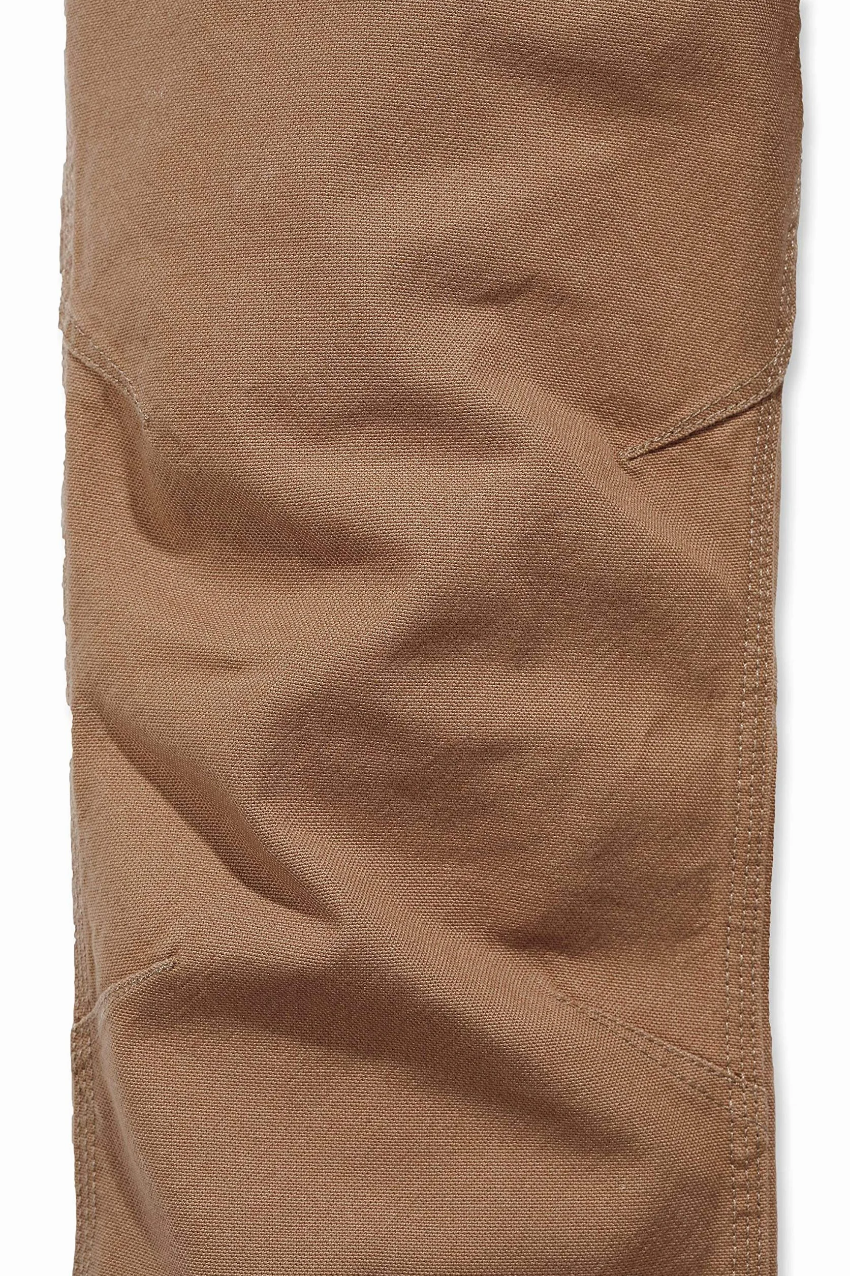 Carhartt Spodnie robocze Mężczyźni Carhartt Spodnie ogrodniczki o prostym kroju ze stretchem (1 w zestawie)