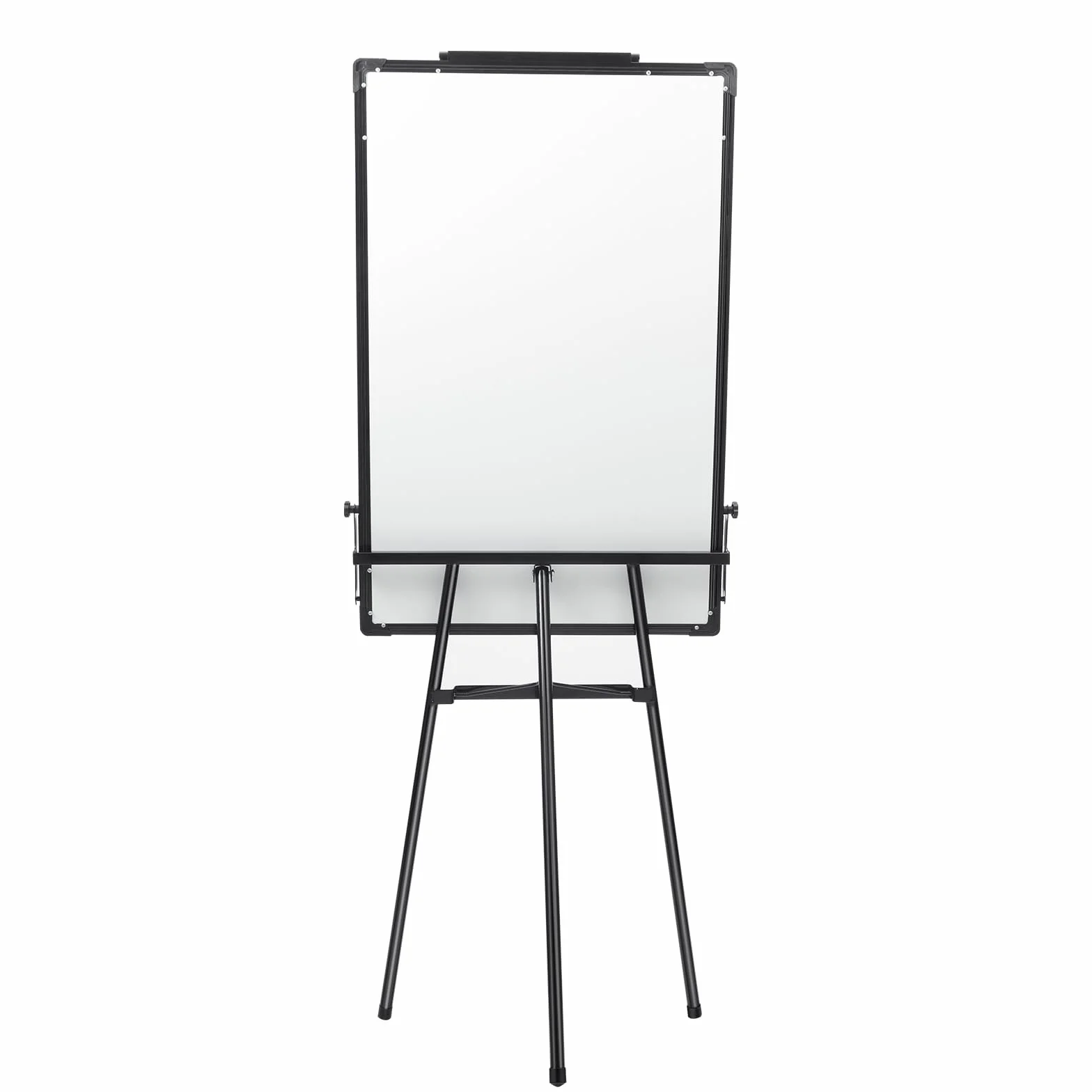 Tablica suchościeralna, flipchart stojak ze statywem, magnetyczna, przenośna, zmywalna na sucho, z regulacją wysokości, tablica magnetyczna z markerami i magnesami, do biura, studentów, 91 x 61 cm