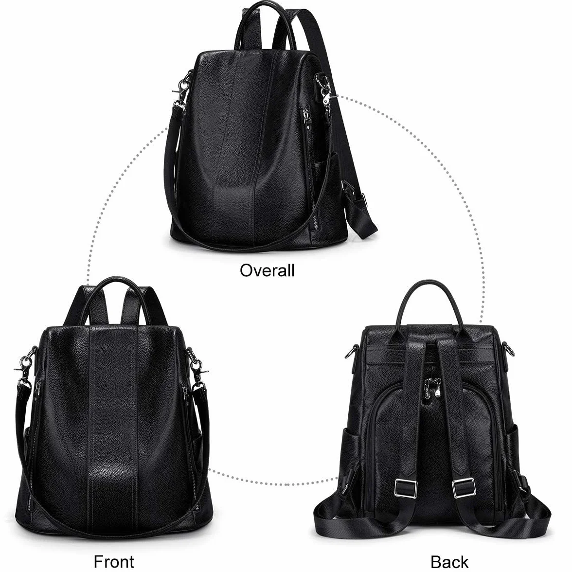 S-ZONE Plecak Kobiety S-zone Sz10v040a (1 w zestawie)