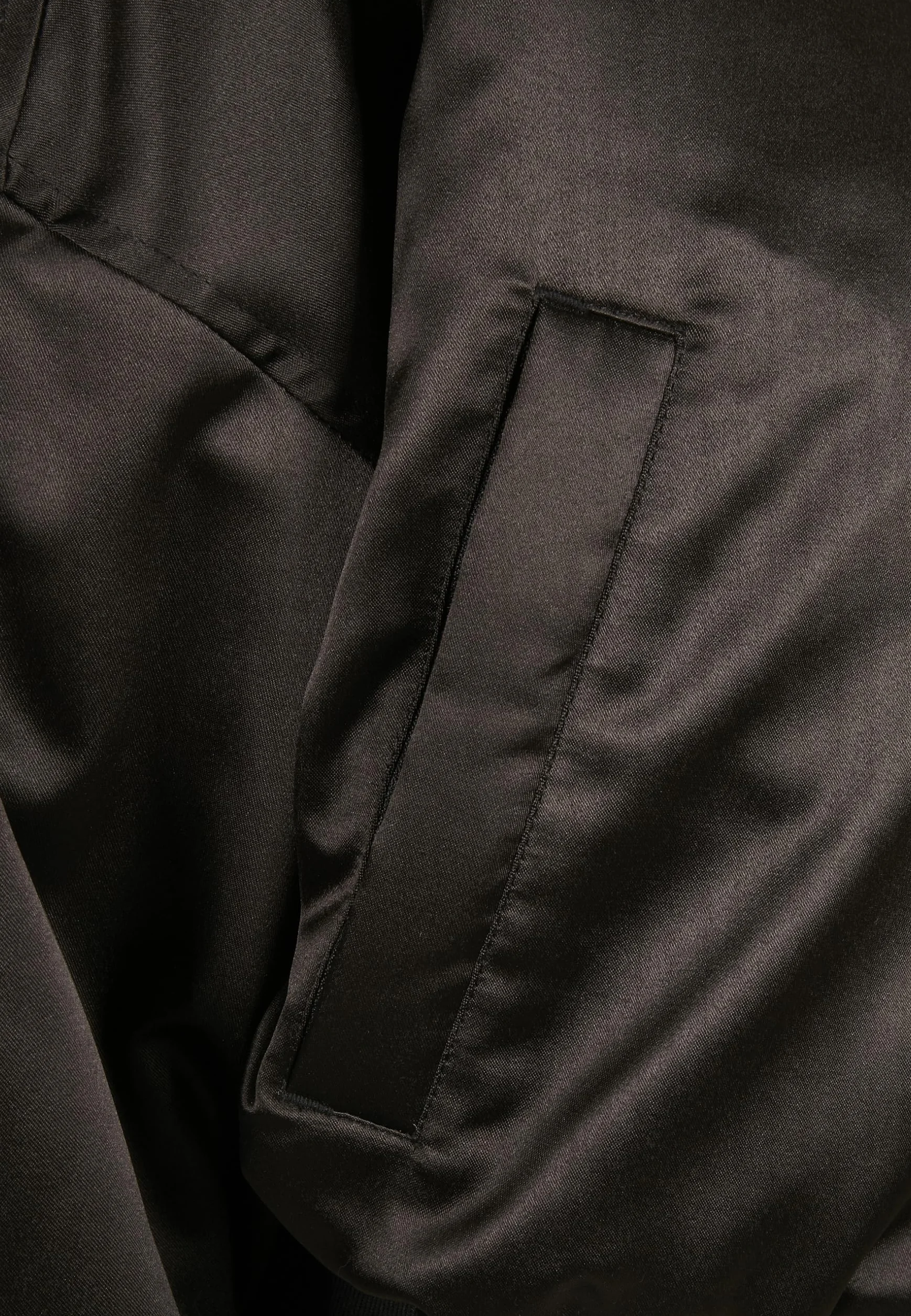 Urban Classics Kurtka Kobiety Damska Krótka Satynowa Kurtka Bomberka Oversized