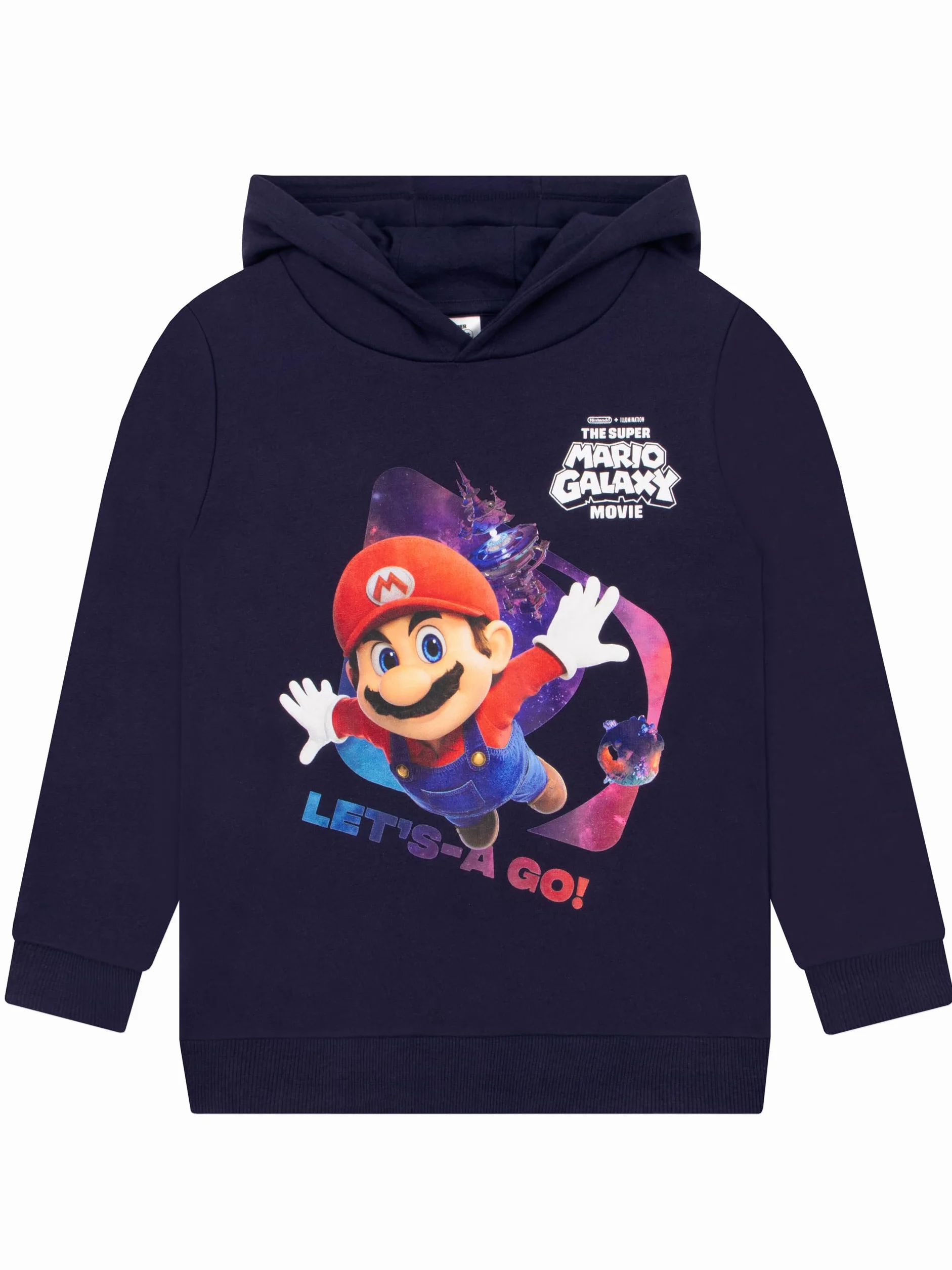 Super Mario Bluza Z Kapturem Dla Chłopców, Bawełniana Bluza Z Kapturem Mario Galaxy Movie Dla Chłopców