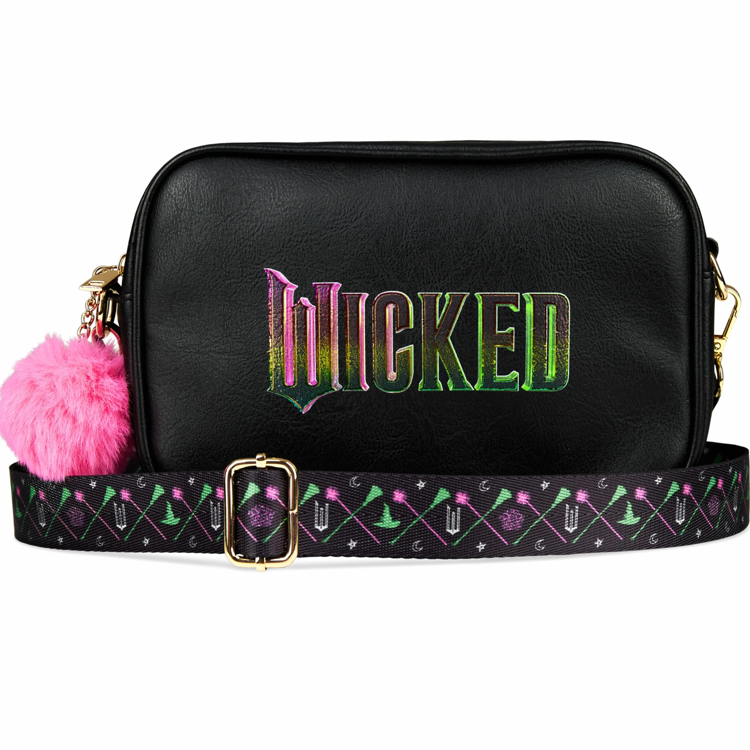 Wicked Torba listonoszka dziewczyna kobieta torba nastolatek dziewczyna z różową kulką wisiorek Elphaba Glinda prezenty dla fanów