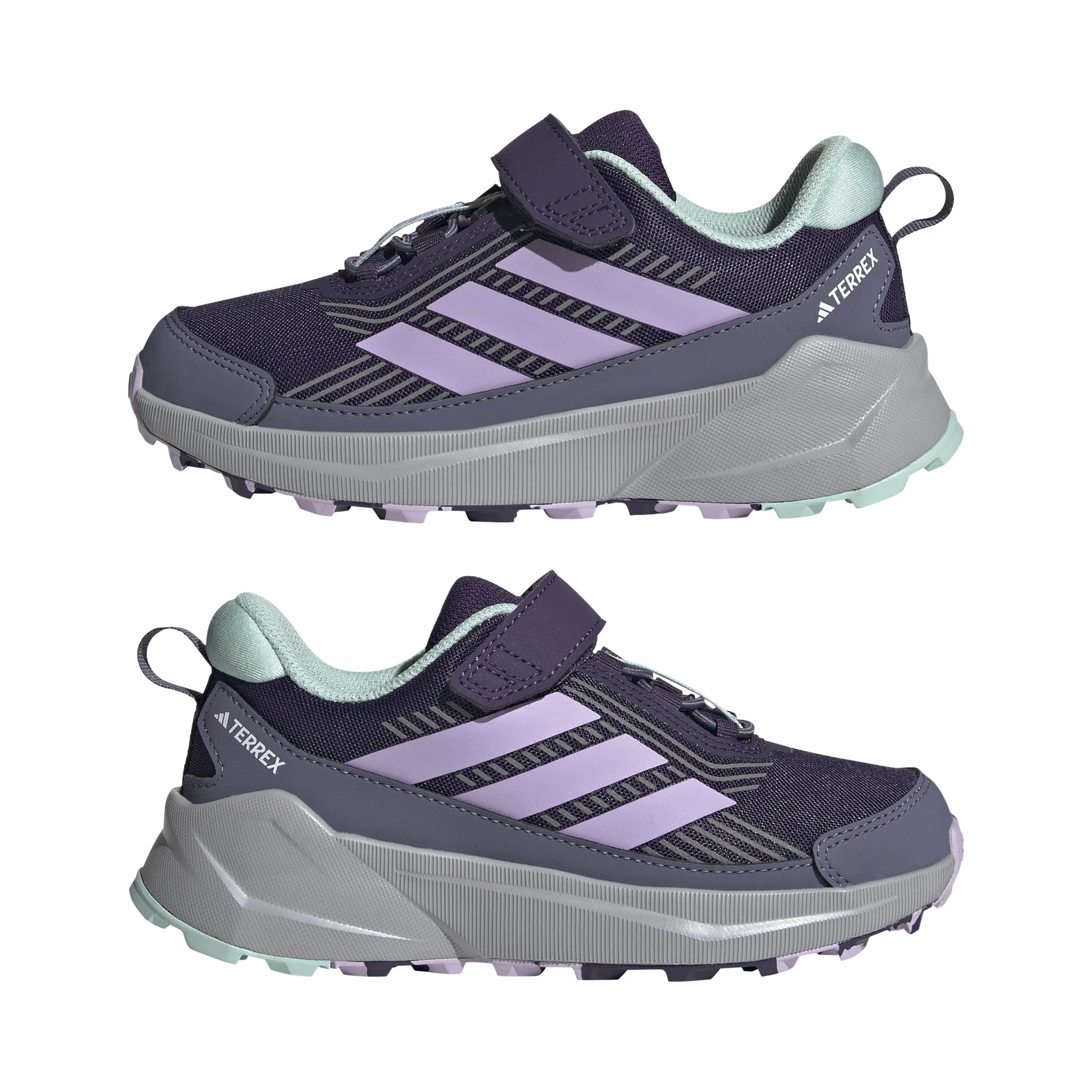adidas Uniseks - dzieci Terrex Trailmaker 2 Hiking Shoes Kids, aurora plum/powder plum/semi flash aqua, 39 1/3 EU