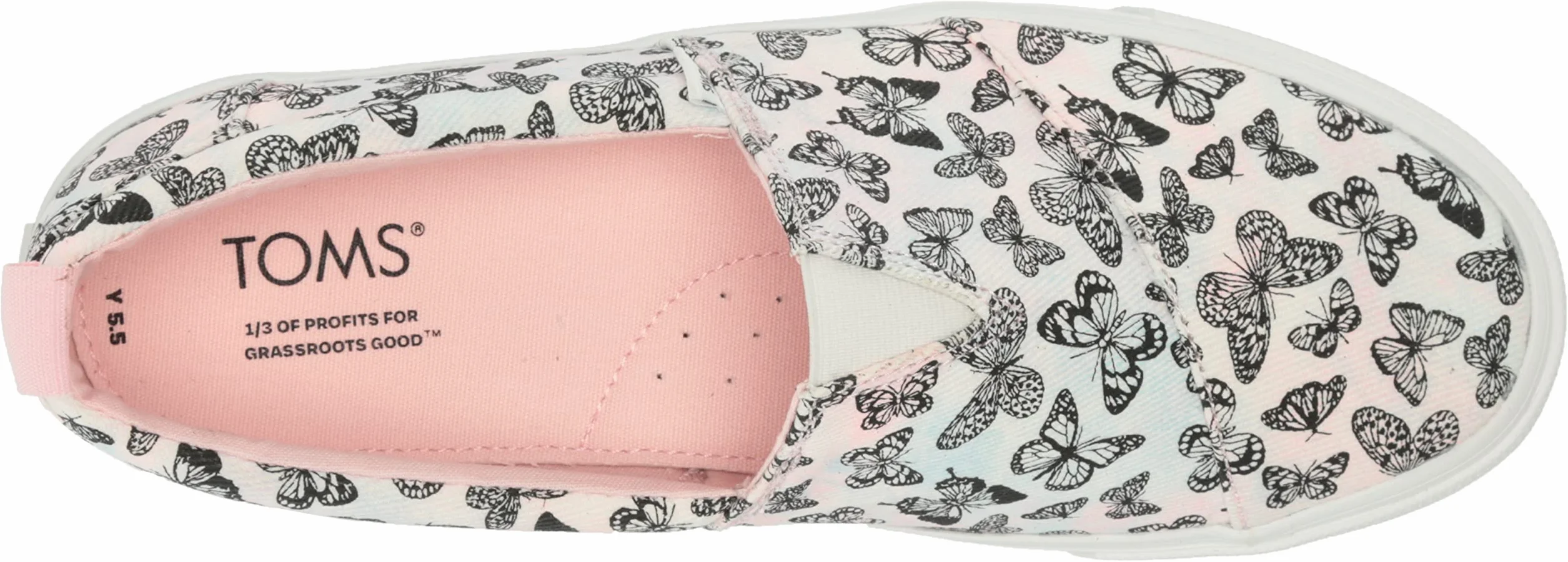 TOMS Dziewczynki Alpargata Fenix Slip OnPłaskie mokasyny