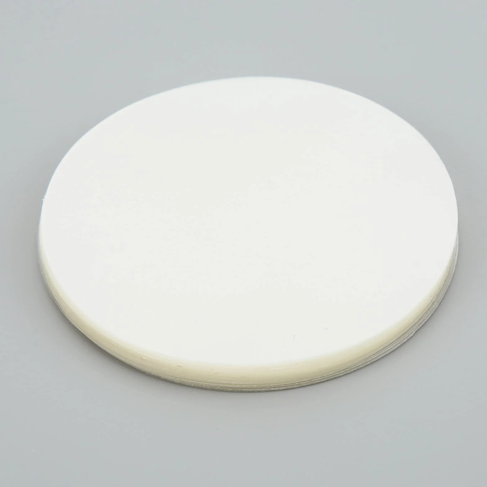 100 szt. Odznaka Film materiał PVC Przezroczyste Koło Odznaka Folia Ochronna dla DIY Button Maker (44MM)