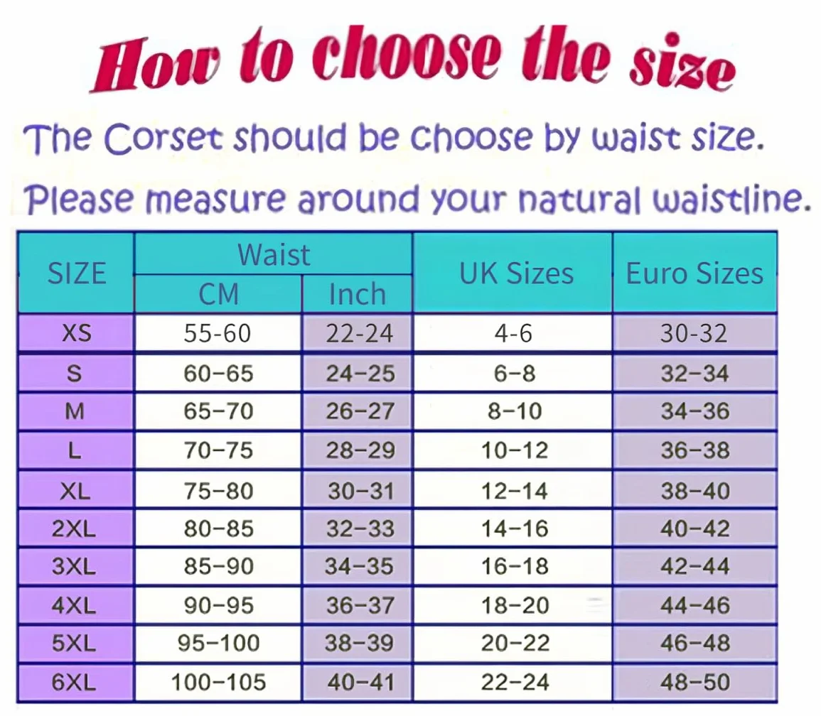 KUOSE Damski czarny gorset wyszczuplający sylwetkę, Plus size, S-6XL