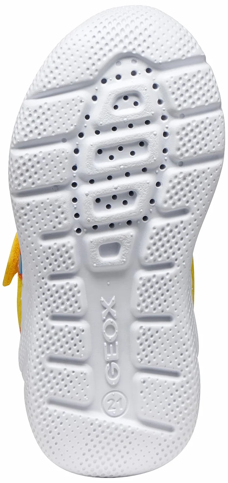 Geox B SPRINTYE Boy C Sneakers, żółte/pomarańczowe, 26 EU