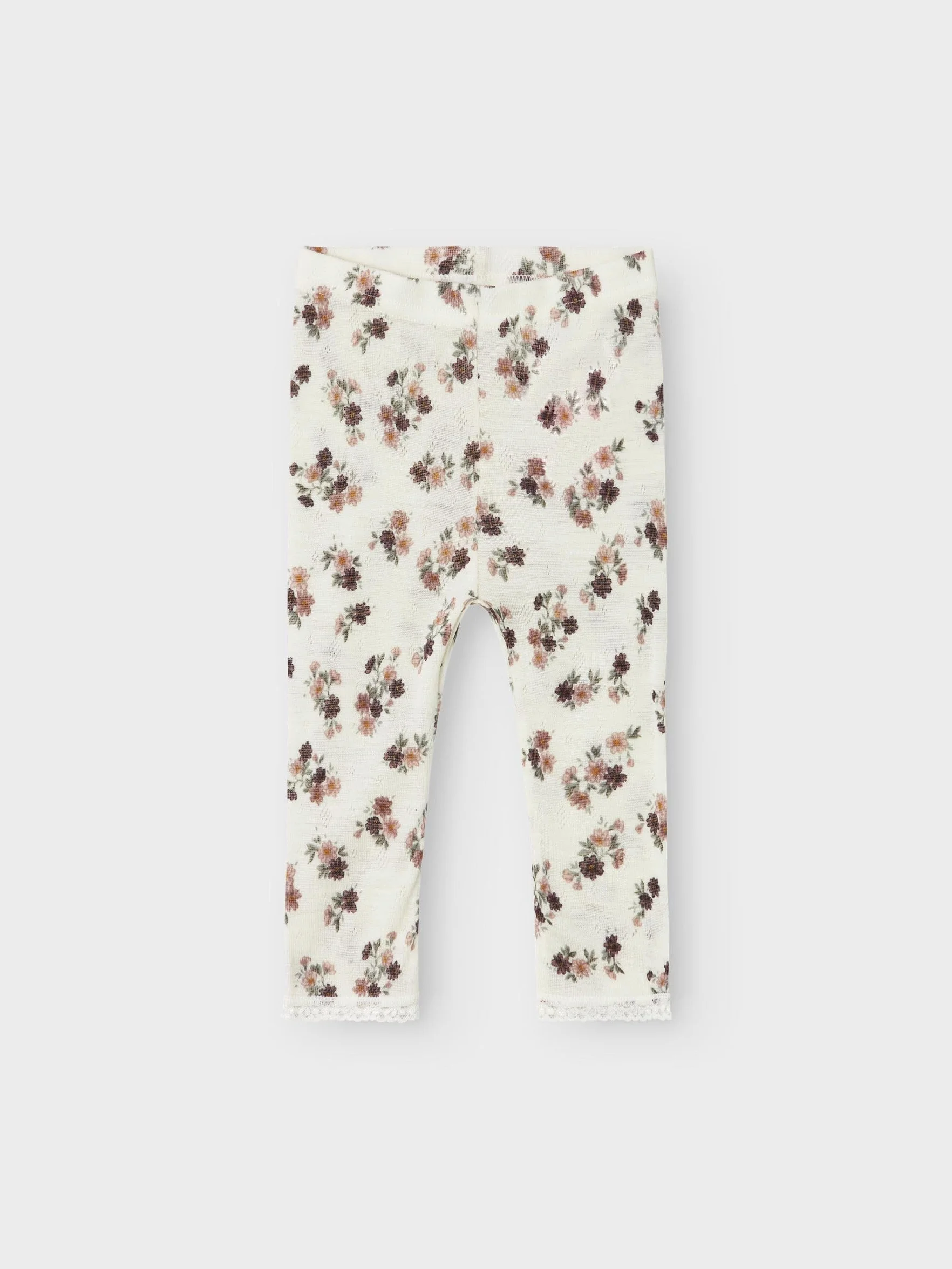 NAME IT Nbfwang Wool Needle Legging Noos Legginsy dziecięce
