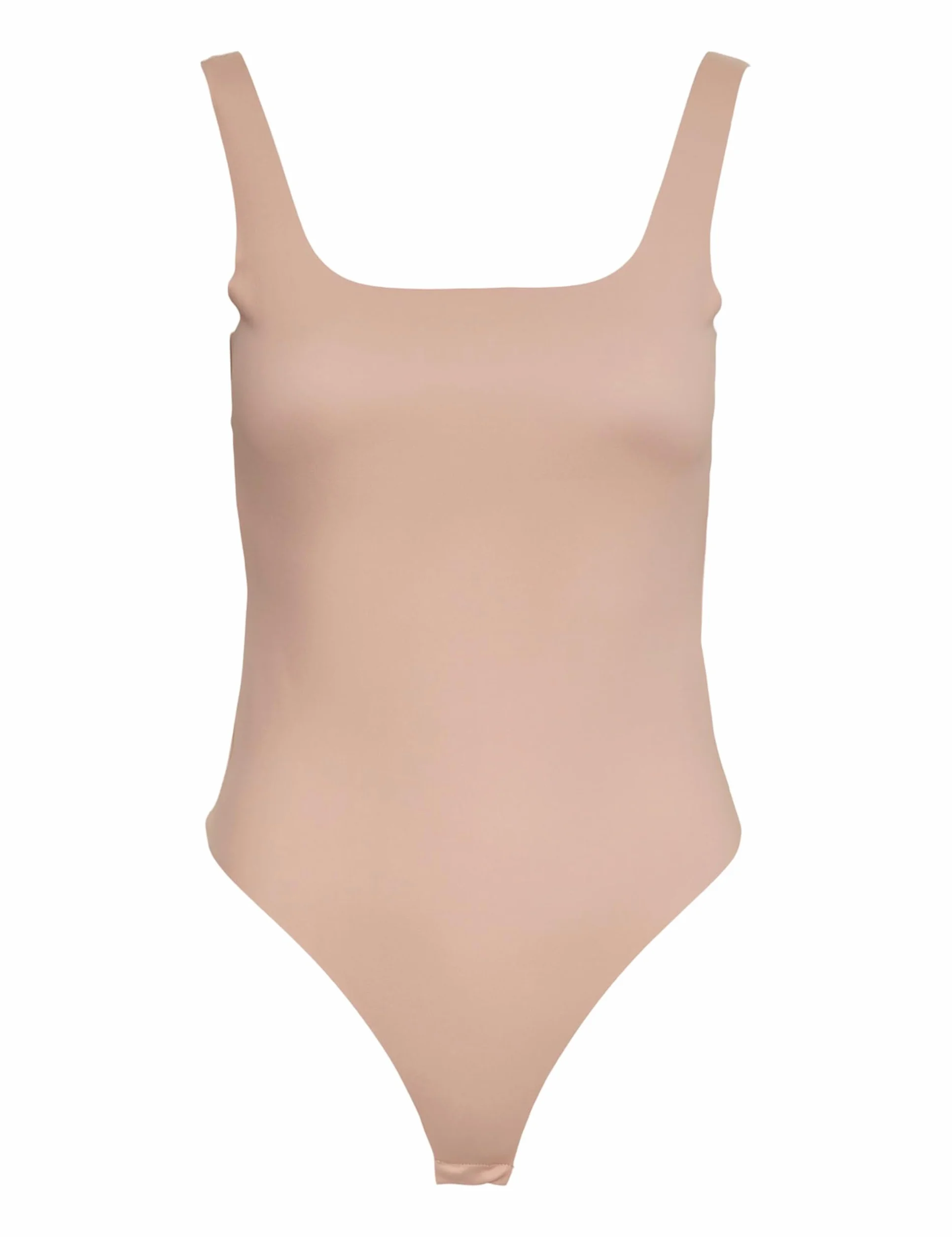PIECES PCADINA Strap Bodystocking, Tan, L