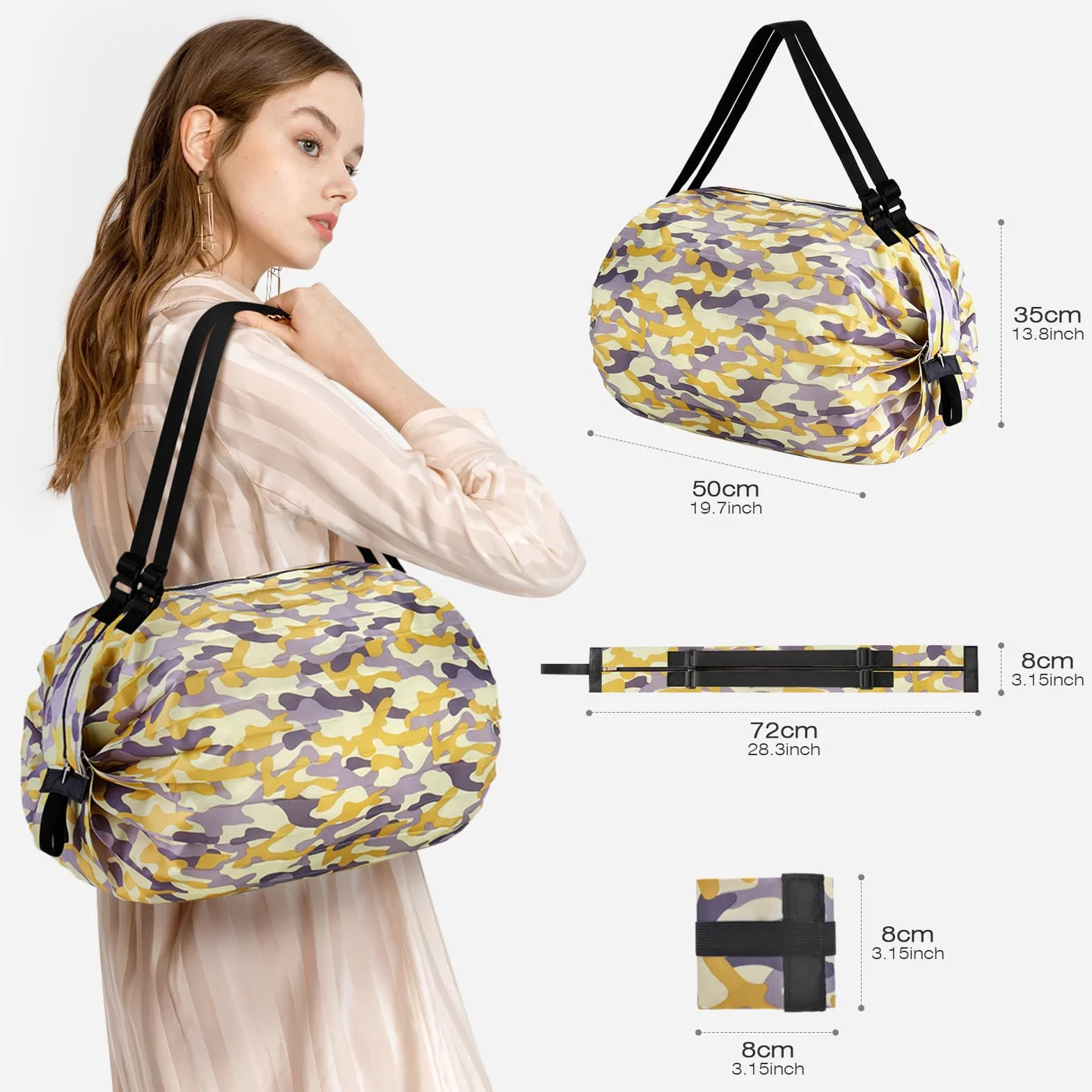 SPAHER Torba Podróżna Bagaż Podręczny Ryanair 40x20x25 Torba Sportowa Weekendowa Pływacka Wodoodporna Torby Szpitalna Ciążowa Fitness Cabin Duffle Bag dla Kobiet Mężczyźni