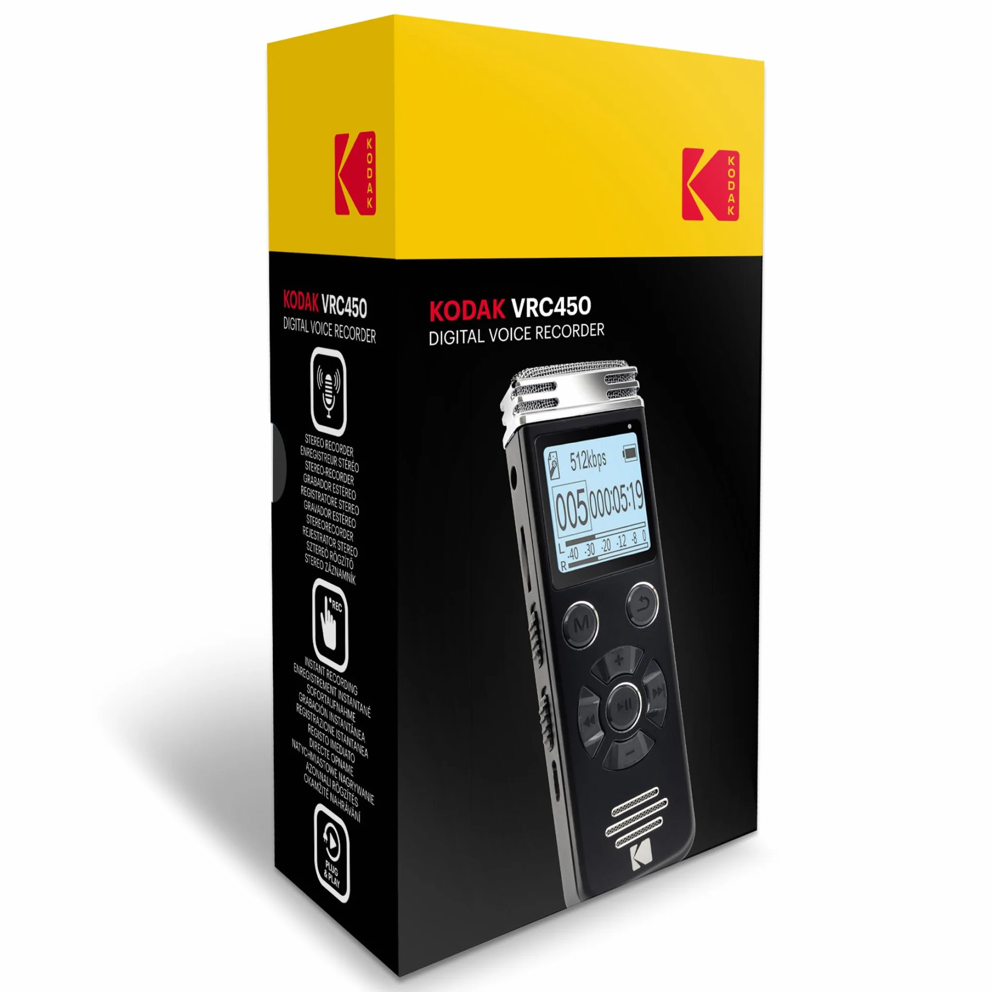 KODAK VRC - Kompaktowy i wydajny dyktafon cyfrowy