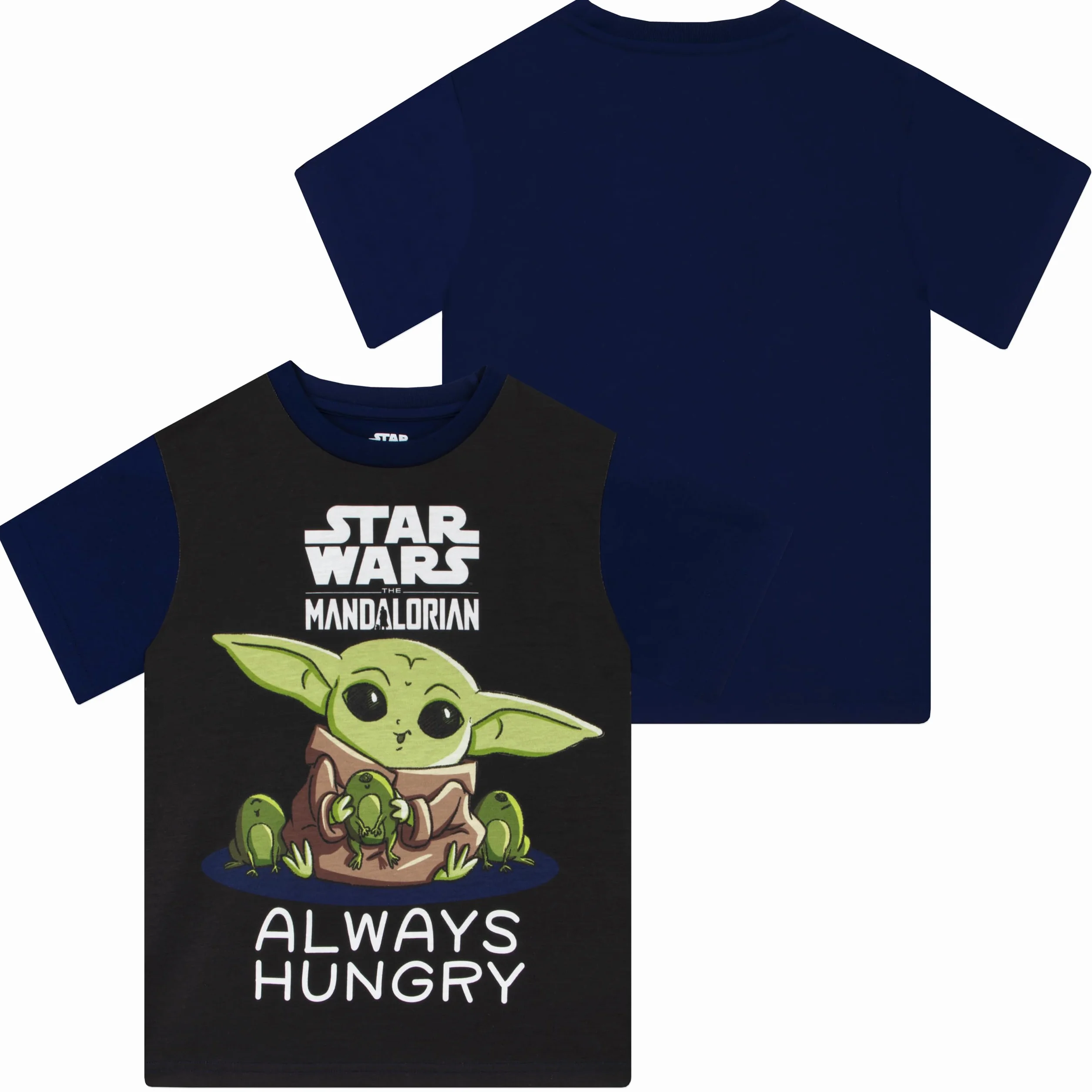 Star Wars Piżama Chłopięca, Krótka Piżama Grogu, Letni Zestaw The Mandalorian