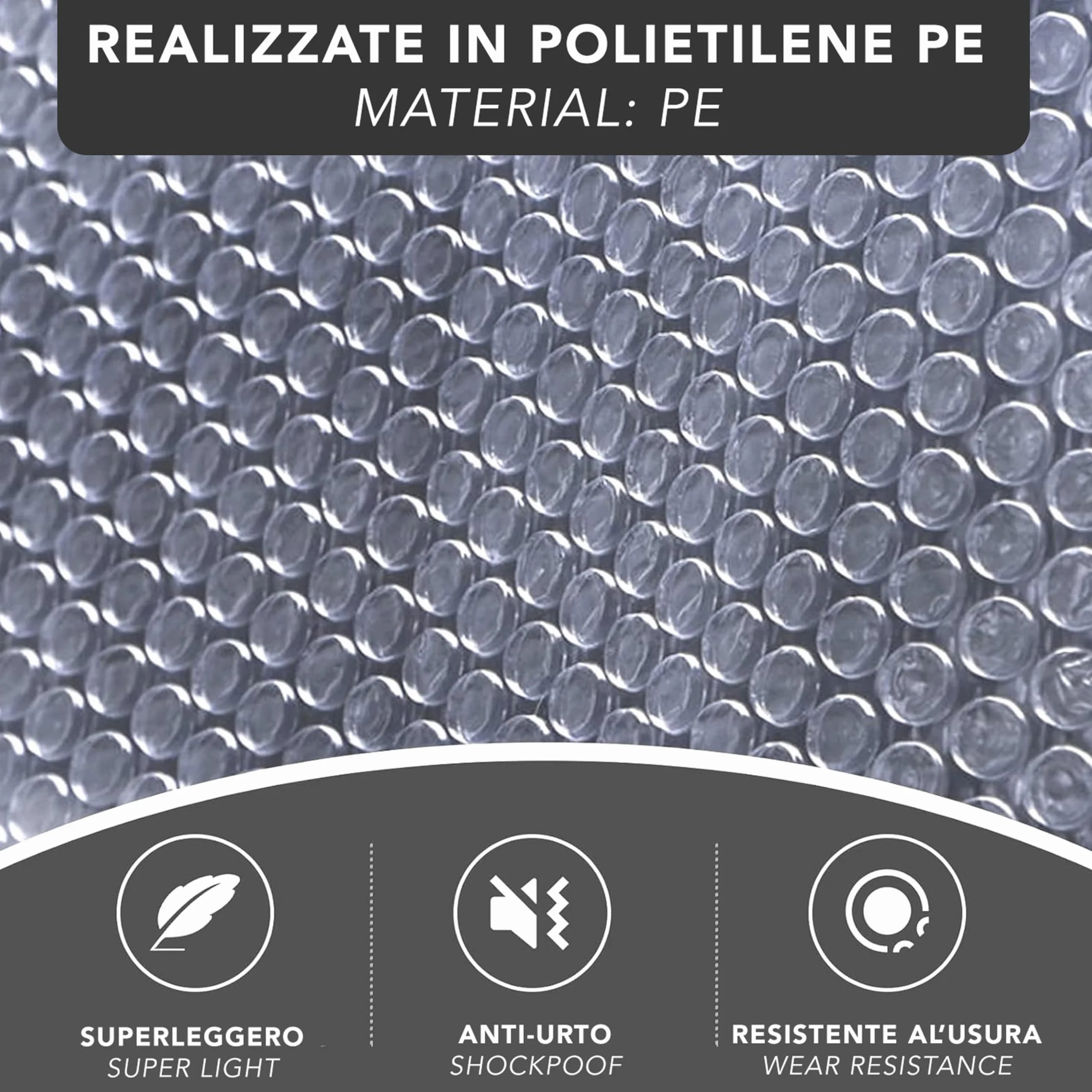 IPEA Woreczki bąbelkowe do pakowania i wysyłki - 30 sztuk - Made in Italy - 30 x 20 cm - duża torba bąbelkowa do ochrony, wyściółki, pakowania przedmiotów - odporna na rozdarcia i wstrząsy
