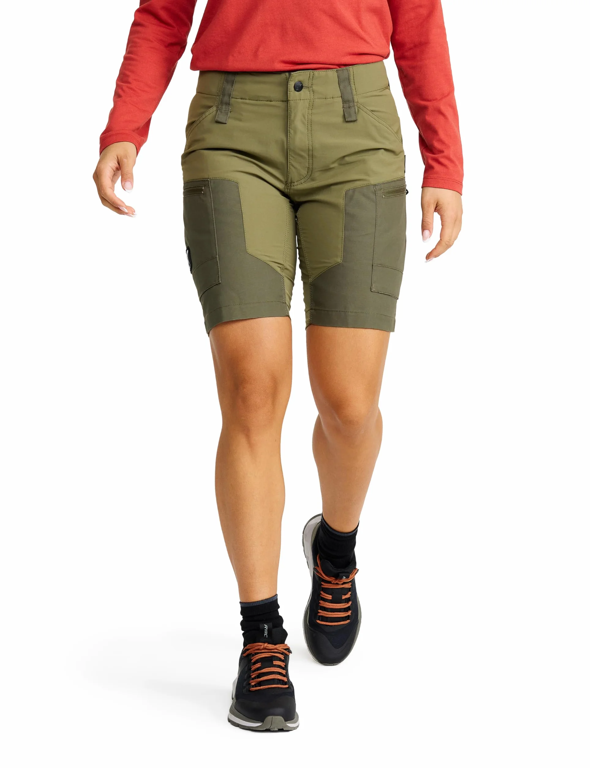 RevolutionRace RVRC GP Shorts Damskie, solidne i oddychające spodenki trekkingowe do wszelkich aktywności na świeżym powietrzu