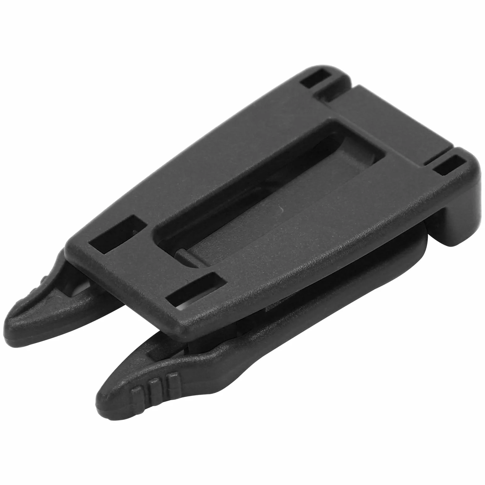 Molle Pasbing Pasek Klucz klamry Wysokiej jakości plastikowe trwałe plecak Podłączanie klamrów dla plecaków kołnierzy dla psów smycze 10pcs (Czarny)