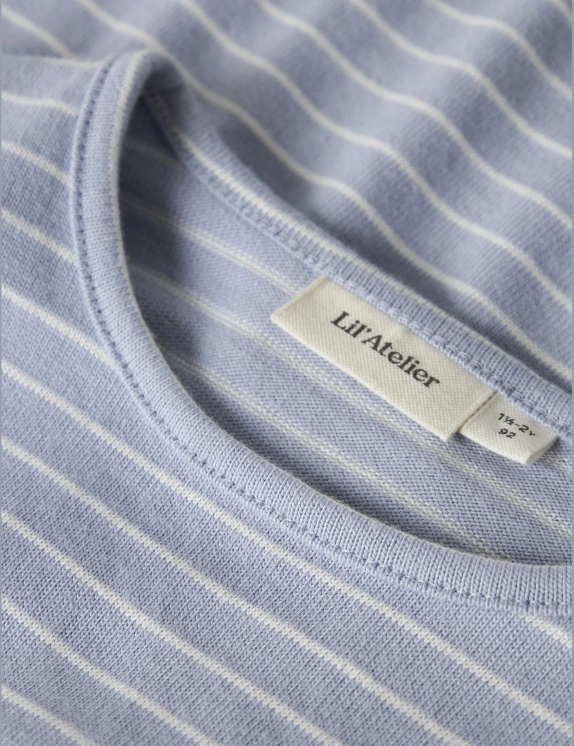Nmmbaja Ls Loose Top Lil, niebieski (Zen Blue), 122-128