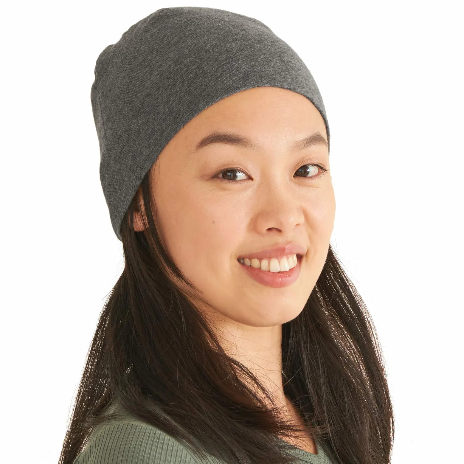 CHARM 100% Bawełniana Czapka Typu Beanie Damska lub Męska pod Kaskiem na Zimę Lato Dobre dopasowanie