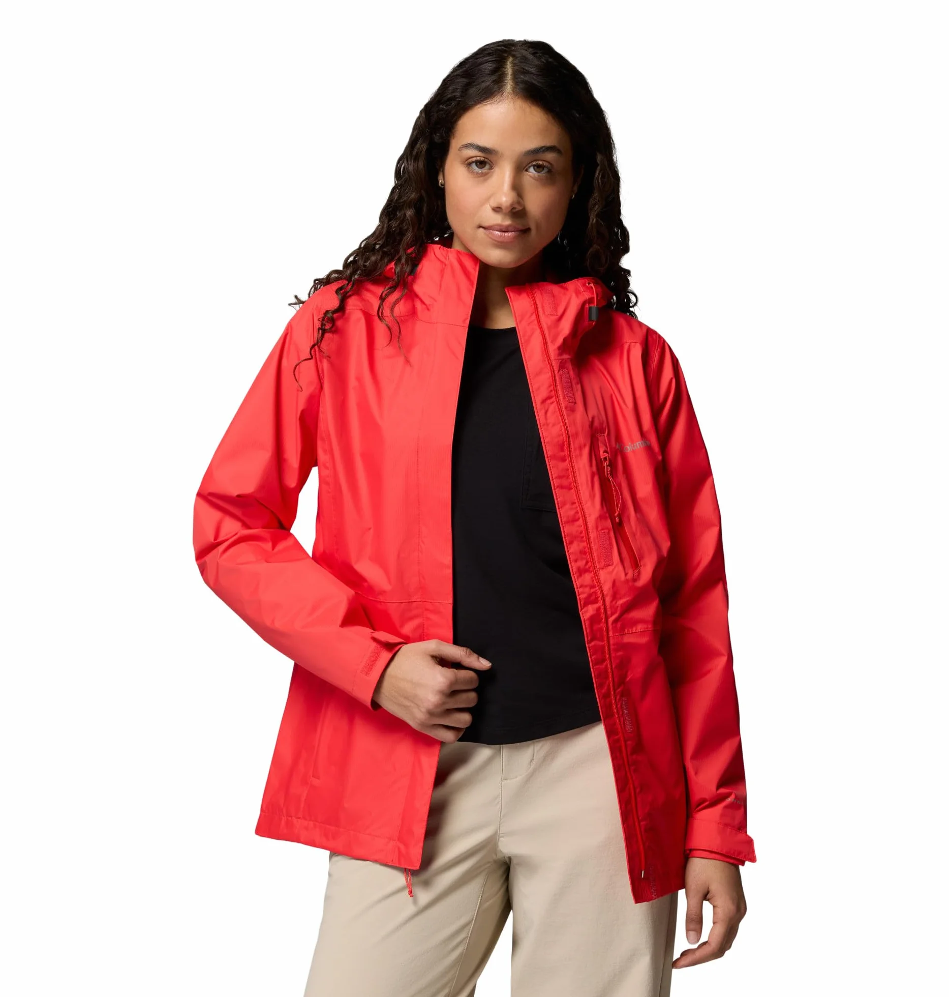 Columbia Wodoodporna kurtka przeciwdeszczowa Kobiety Pouring Adventure 3 Jacket