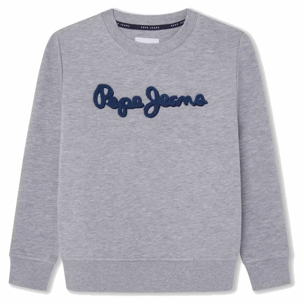 Pepe Jeans Bluza chłopięca nowa Lamonty Crew, Szary (Marl Grey), 10 lat