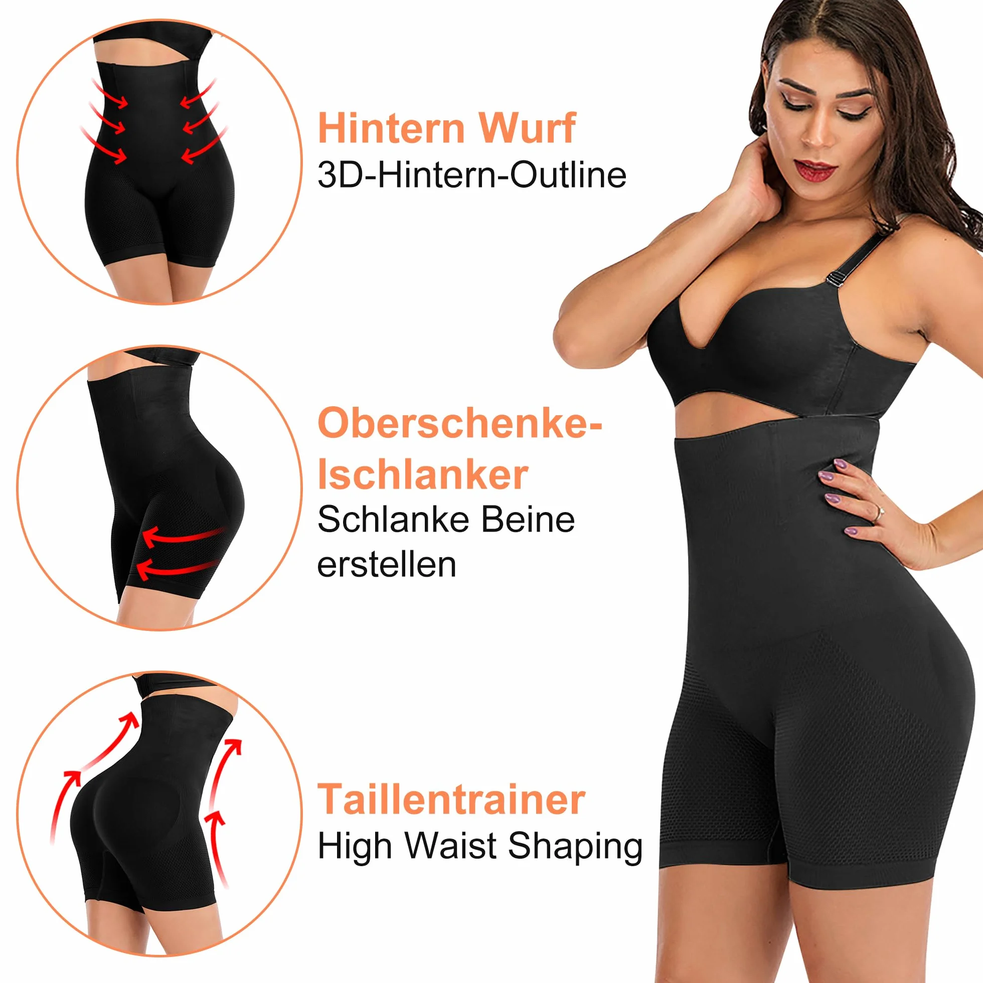 Wysoka talia wyszczuplająca brzuch Shapewear damskie mocne rajstopy Tummy Control Shapewear spodnie gorsetowe brzuch dalekie majtki legginsy dla kobiet