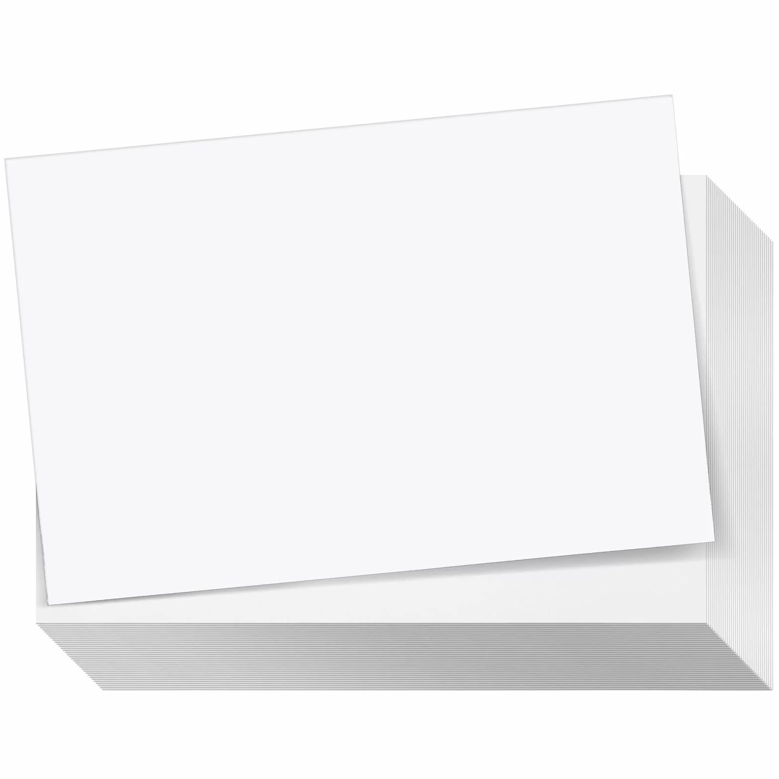 200 Pack Index Cards Blank, Flash Note Heavyweight Cardstock Paper, 4x6