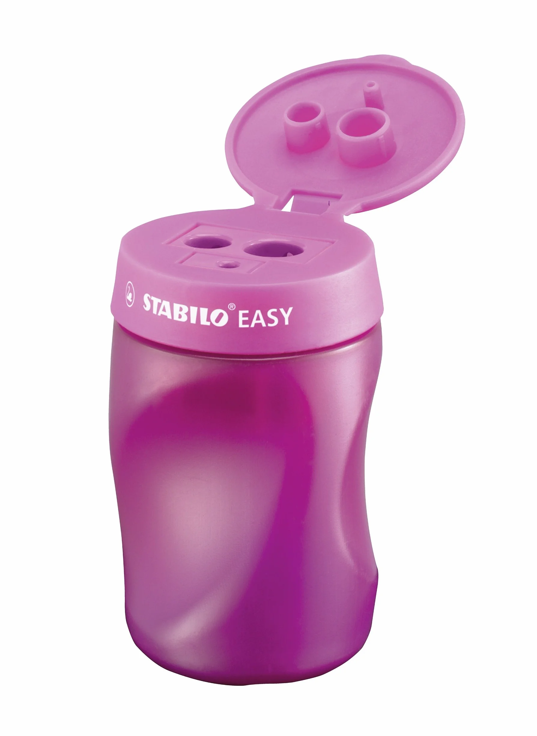 Temperówka - STABILO EASYsharpener dla praworęcznych kolor różowy