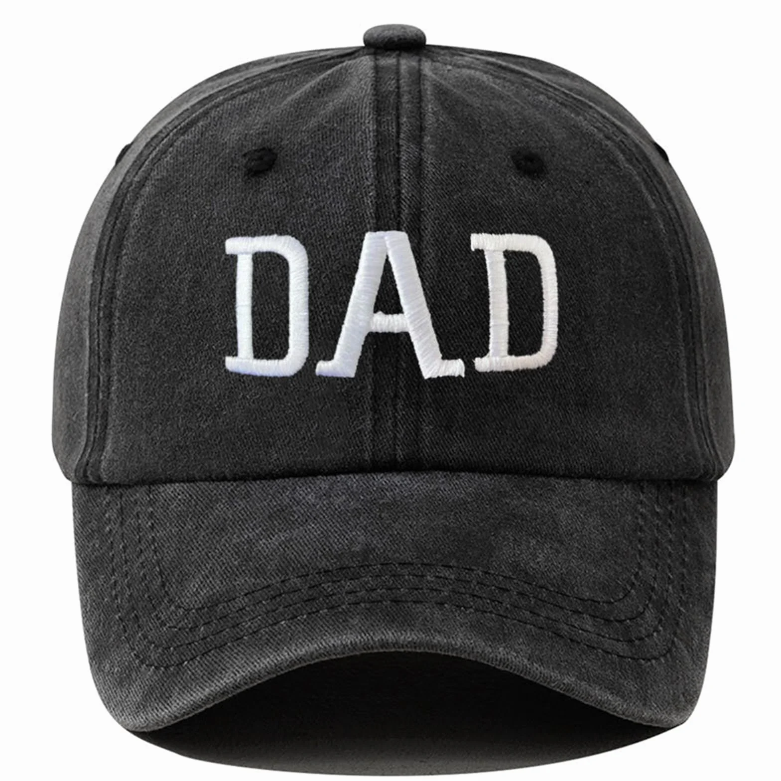 3 szt. czapki z daszkiem dla mamy, taty i niemowląt, haftowane, regulowane pasujące czapki rodzinne