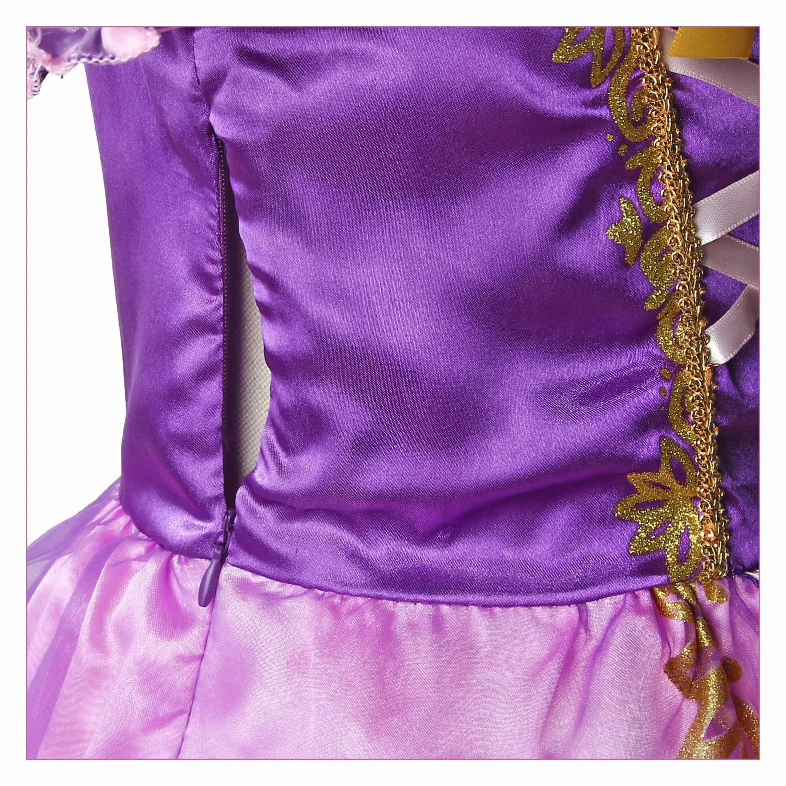 Discoball Kostium Roszpunki, sukienka księżniczki, cosplay, dla dzieci, dziewcząt, fantazyjne przebranie na Halloween, urodziny, imprezę