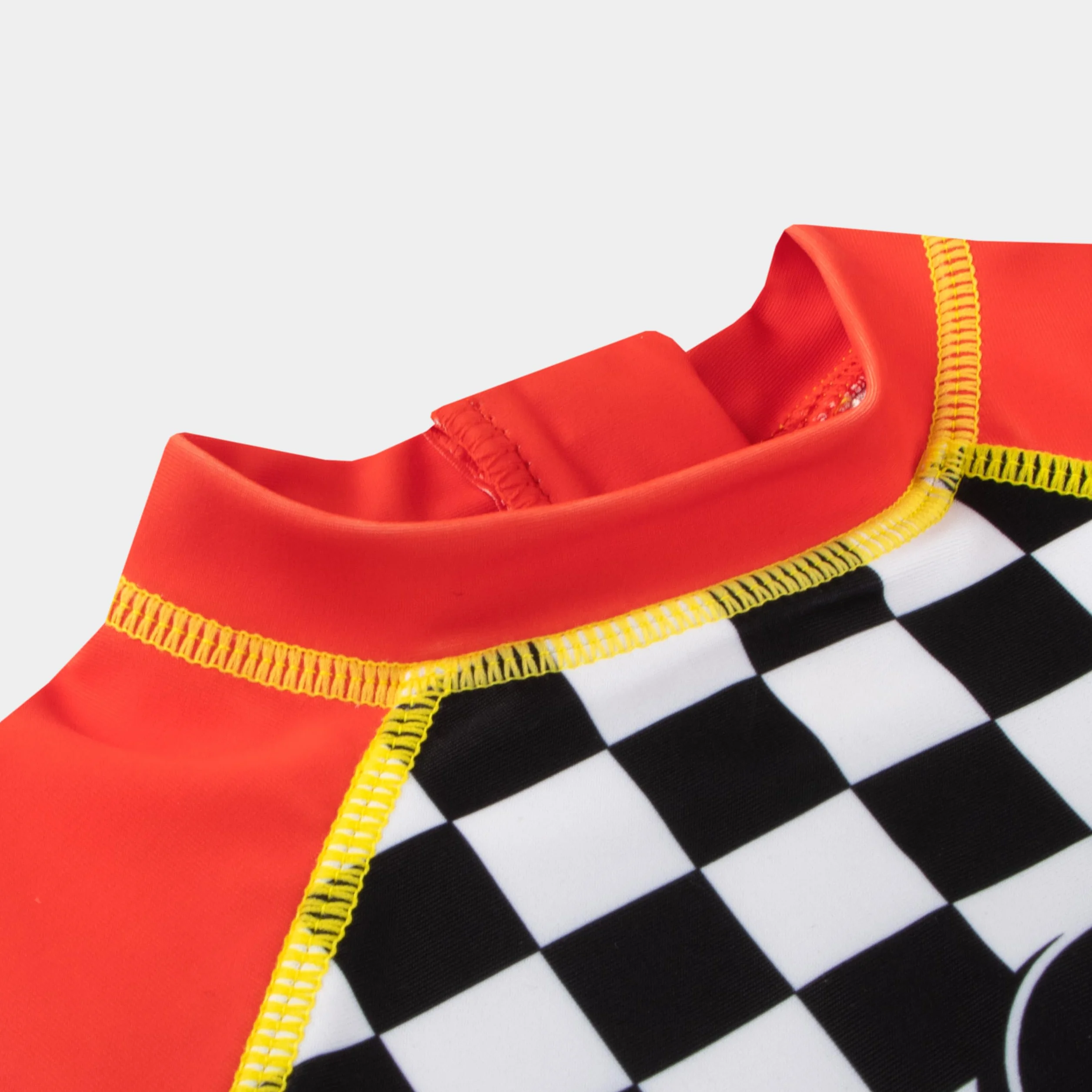 Kostium kąpielowy Disney dla chłopców | Jednoczęściowy kostium kąpielowy Błyskawica McQueen Cars dla chłopców