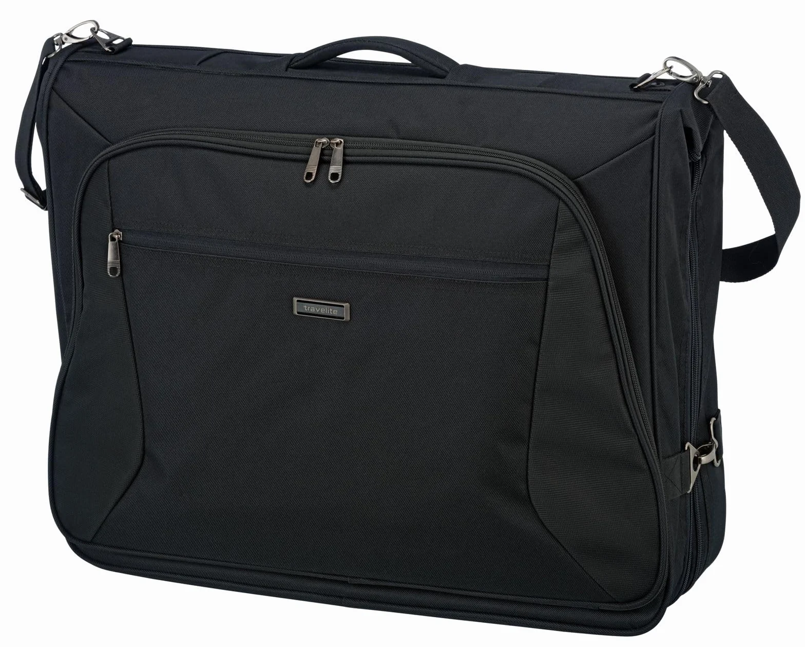 Travelite Worek na ubrania, torba na garnitur, czarny, czarny, 110 cm, bagaż podróżny