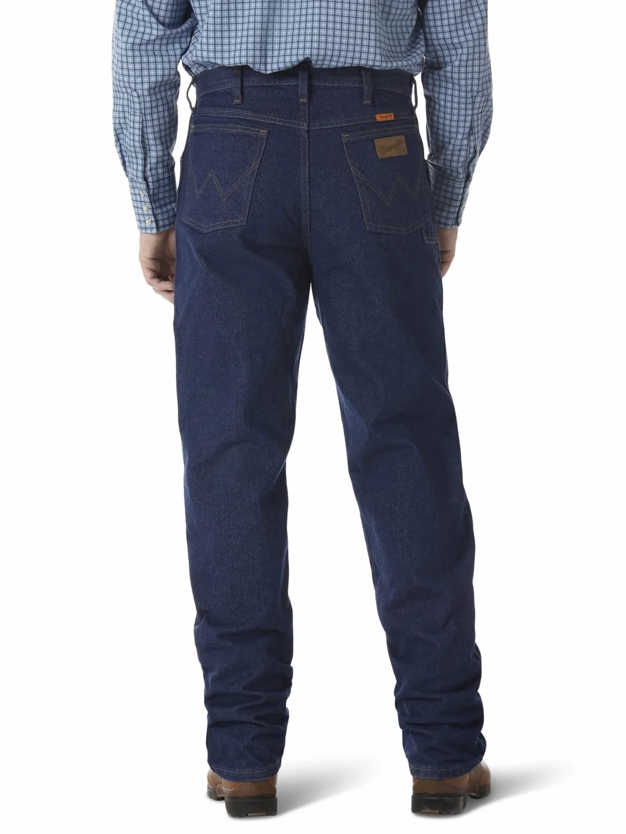 Wrangler Men's Flame Resistant Relaxed Fit Jean,Blue,31x30