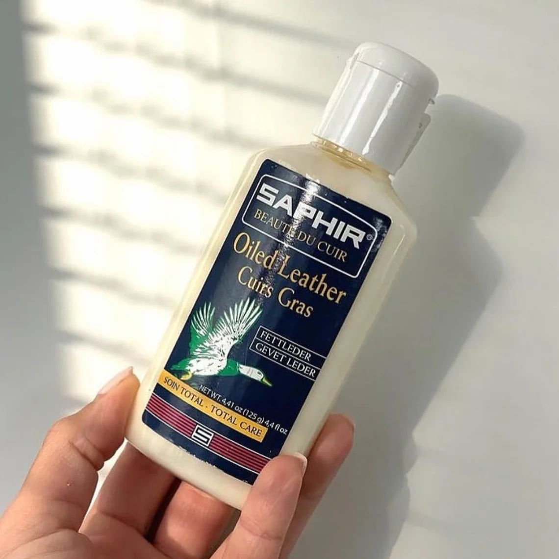 Saphir Krem do skóry tłustej 125 ml (02) NEUTRAL)