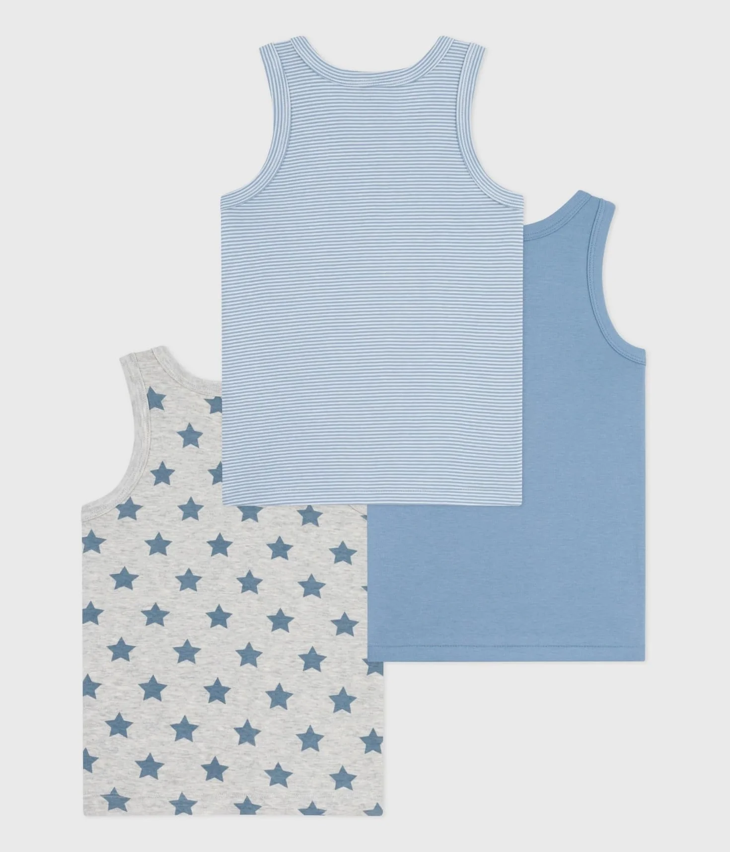 Petit Bateau Bielizna DZIEŃ Chłopcy 3 Deb Etoi