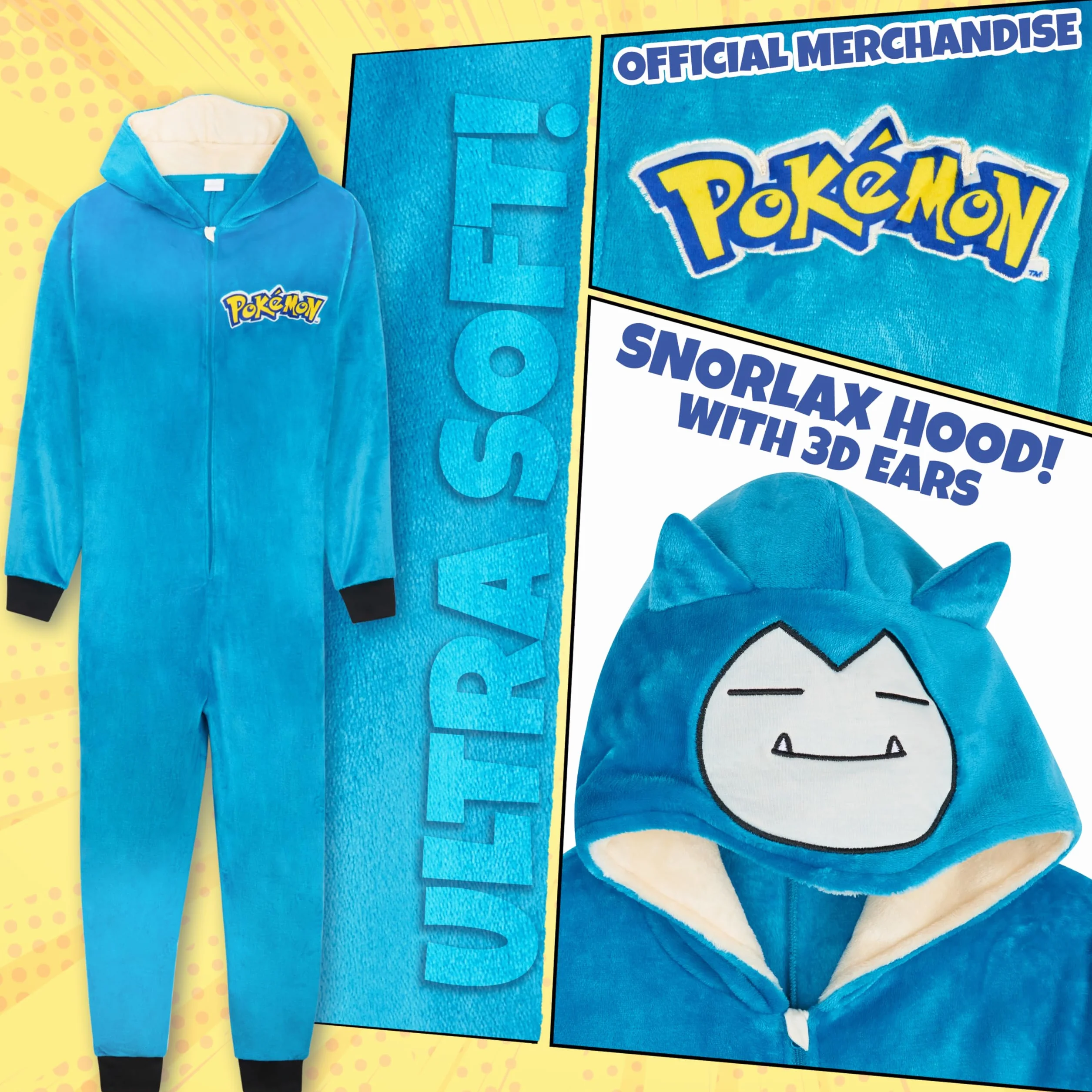 Pokemon męski jednoczęściowy (