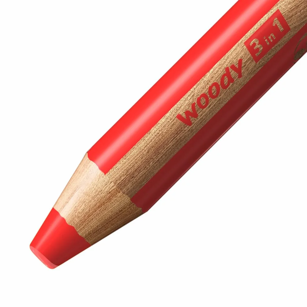 Wielozadaniowa kredka STABILO woody 3-in-1 etui 6 kolorów